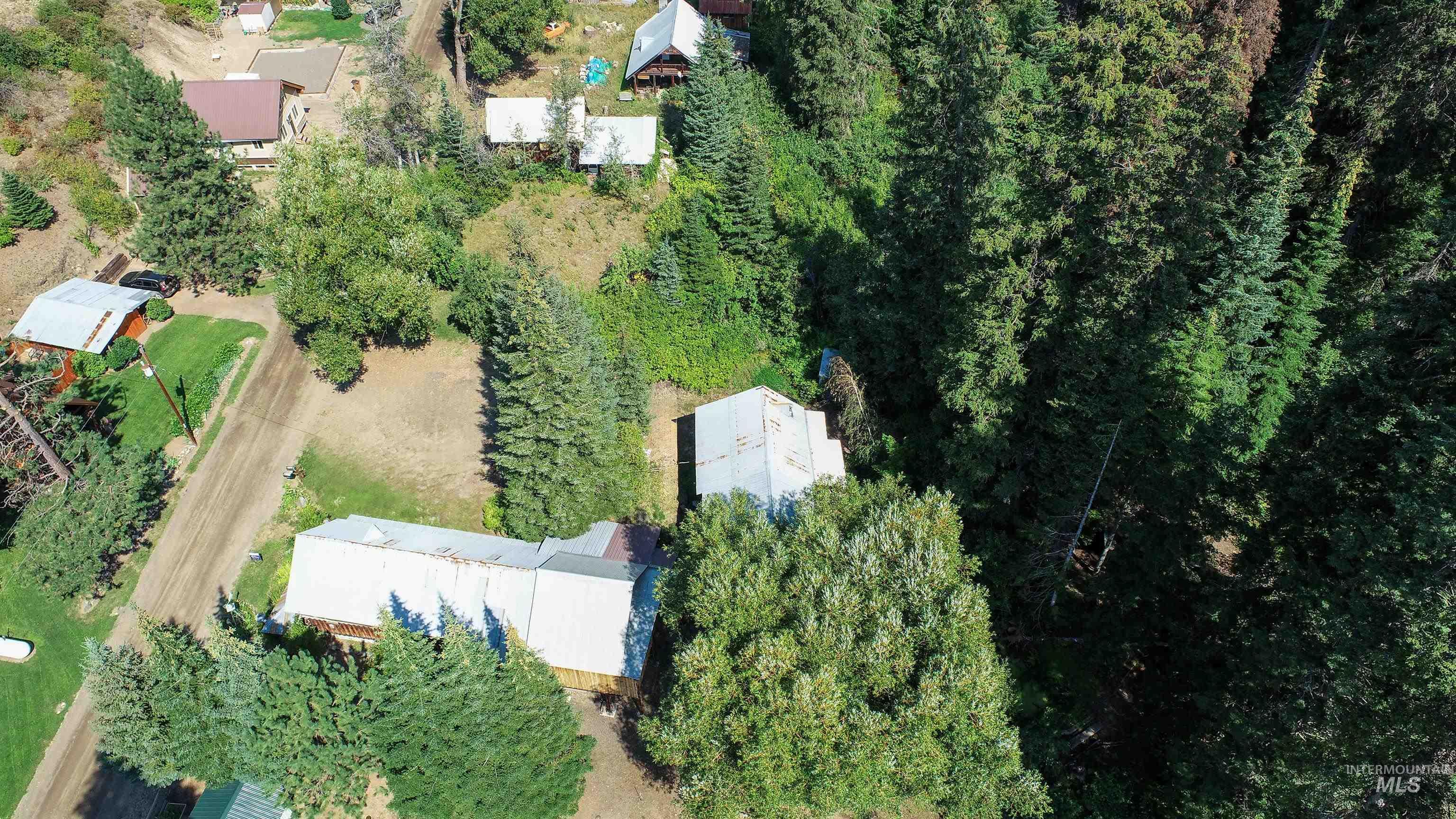 Aerial overview of property's location