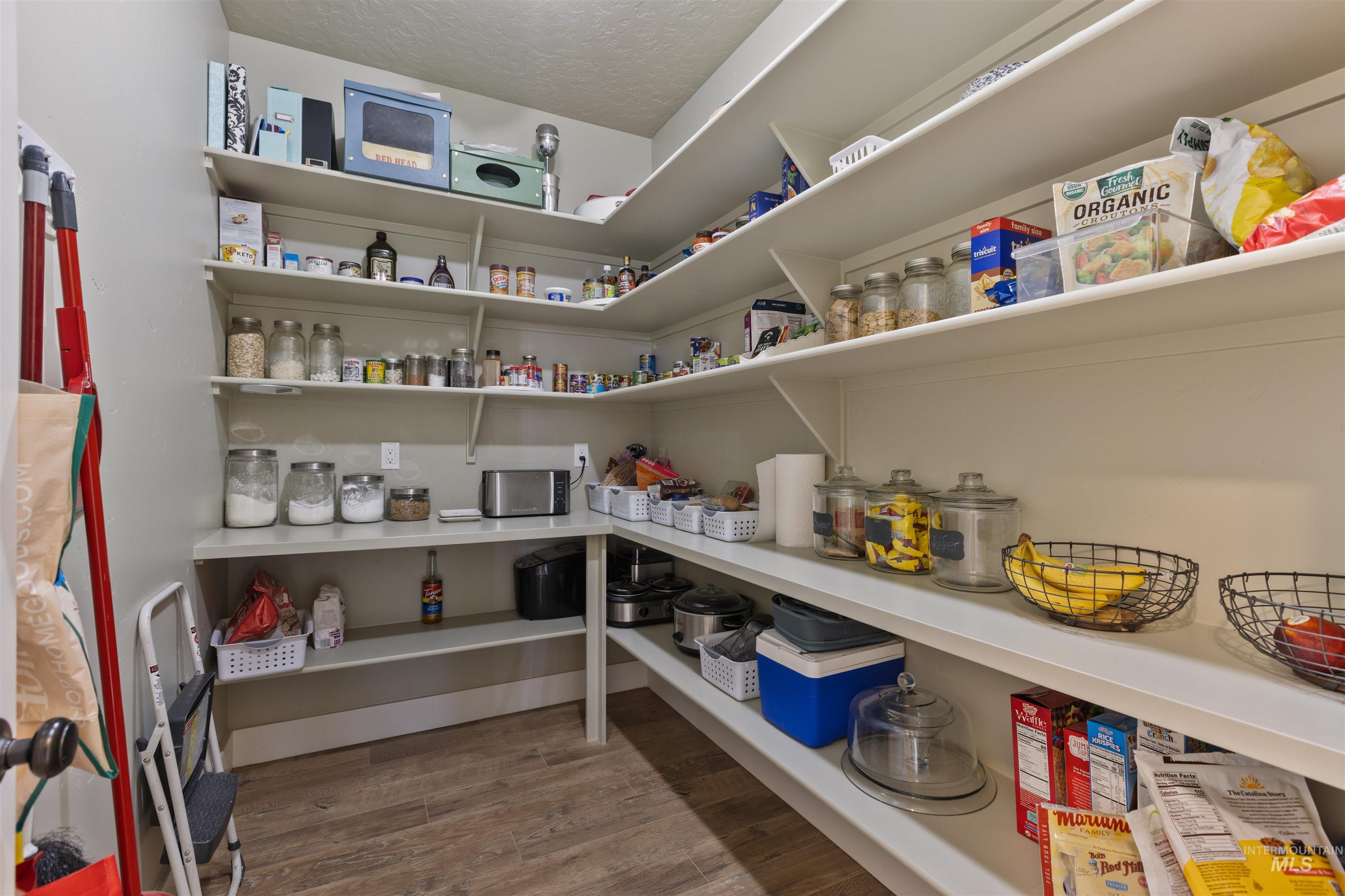 View of storage area