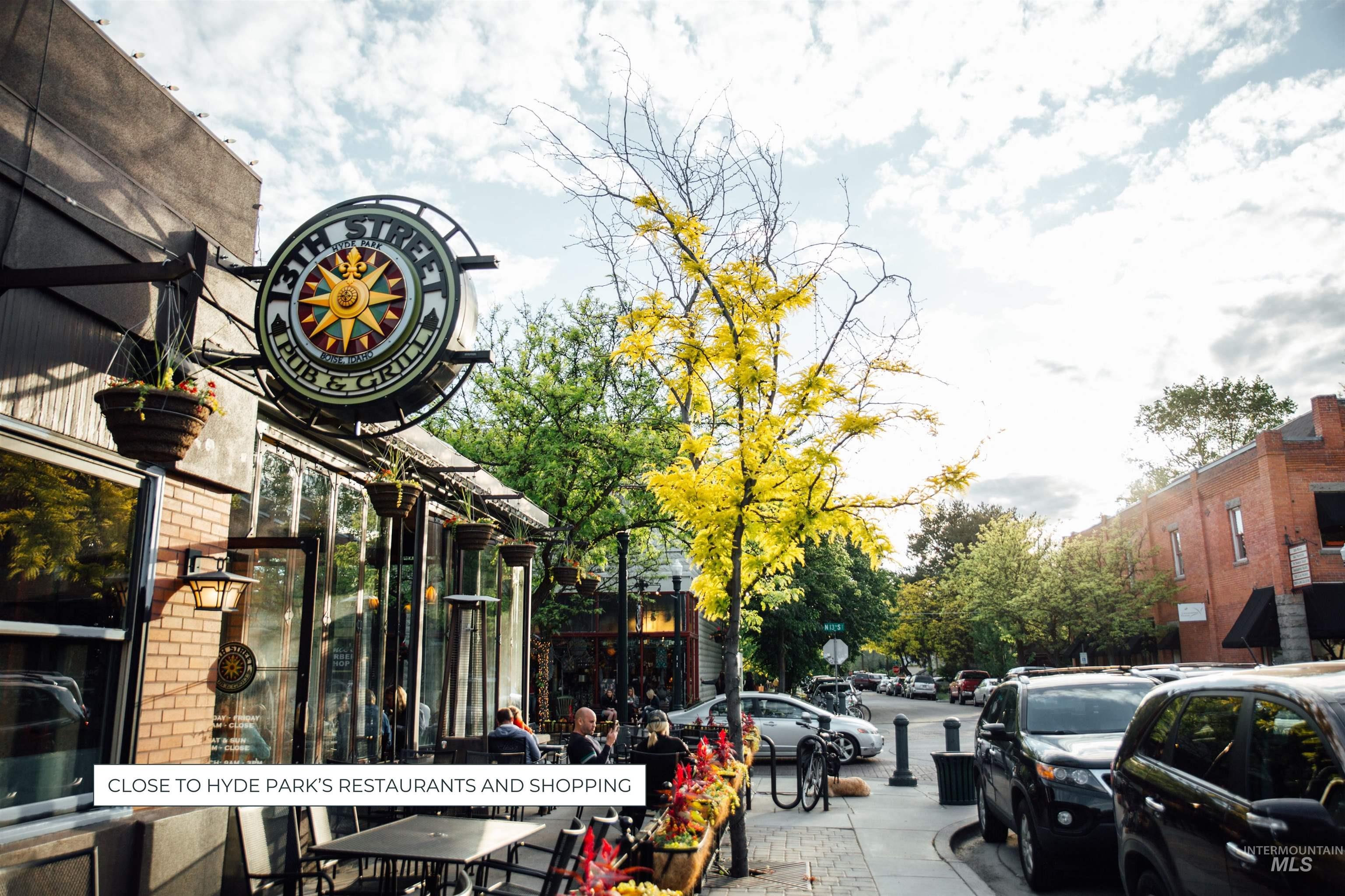 View of street with sidewalks