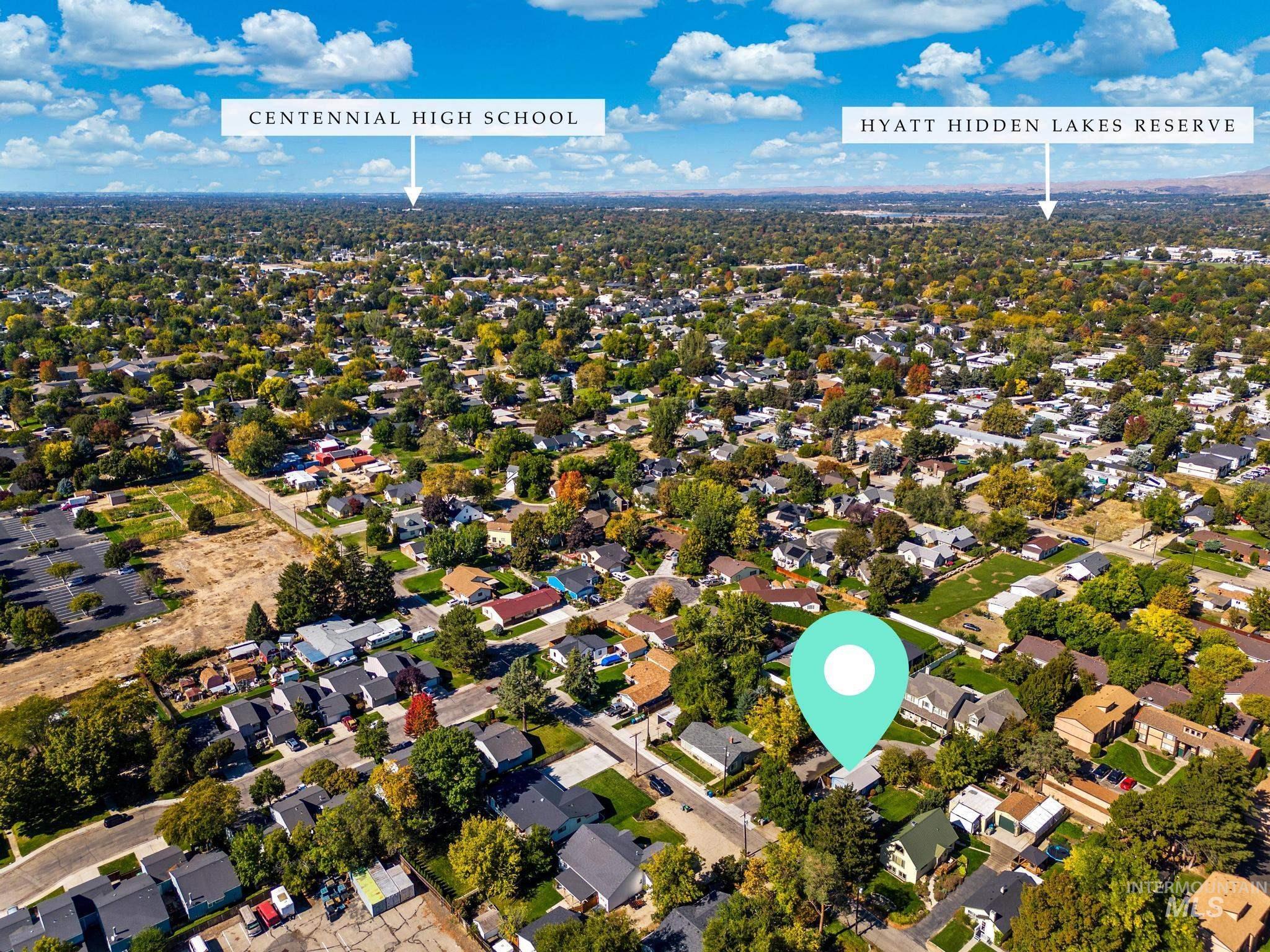 View of property location featuring nearby suburban area