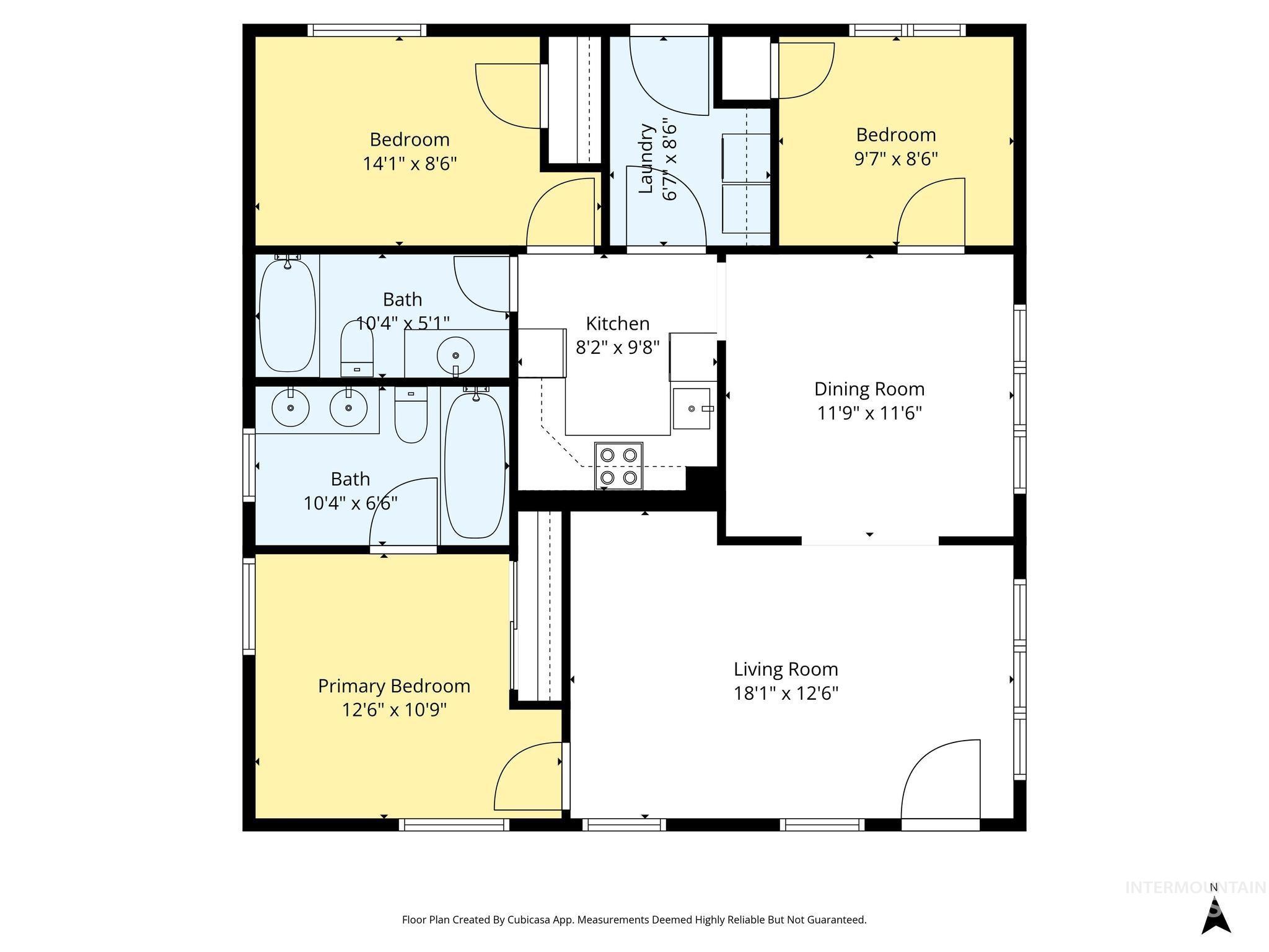 View of home floor plan
