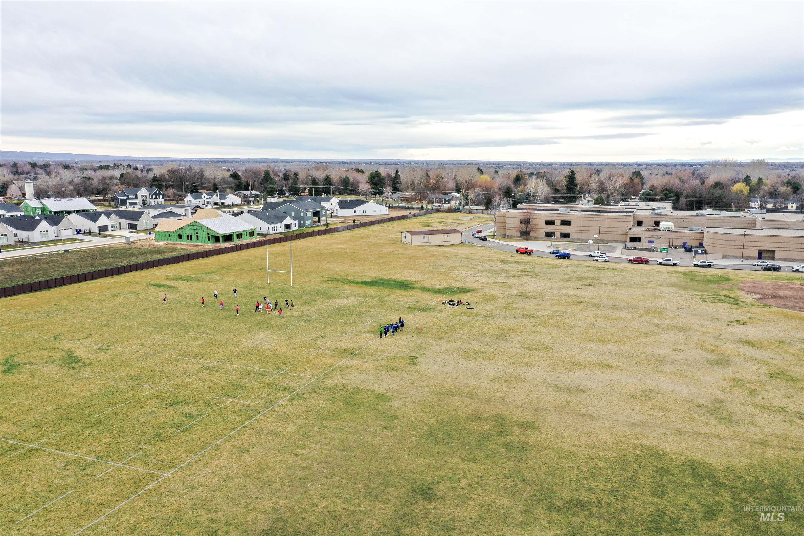 Aerial view of Eagle Middle School