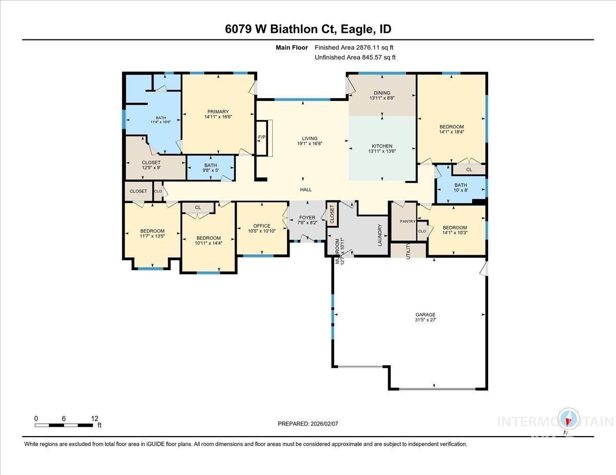 View of home floor plan
