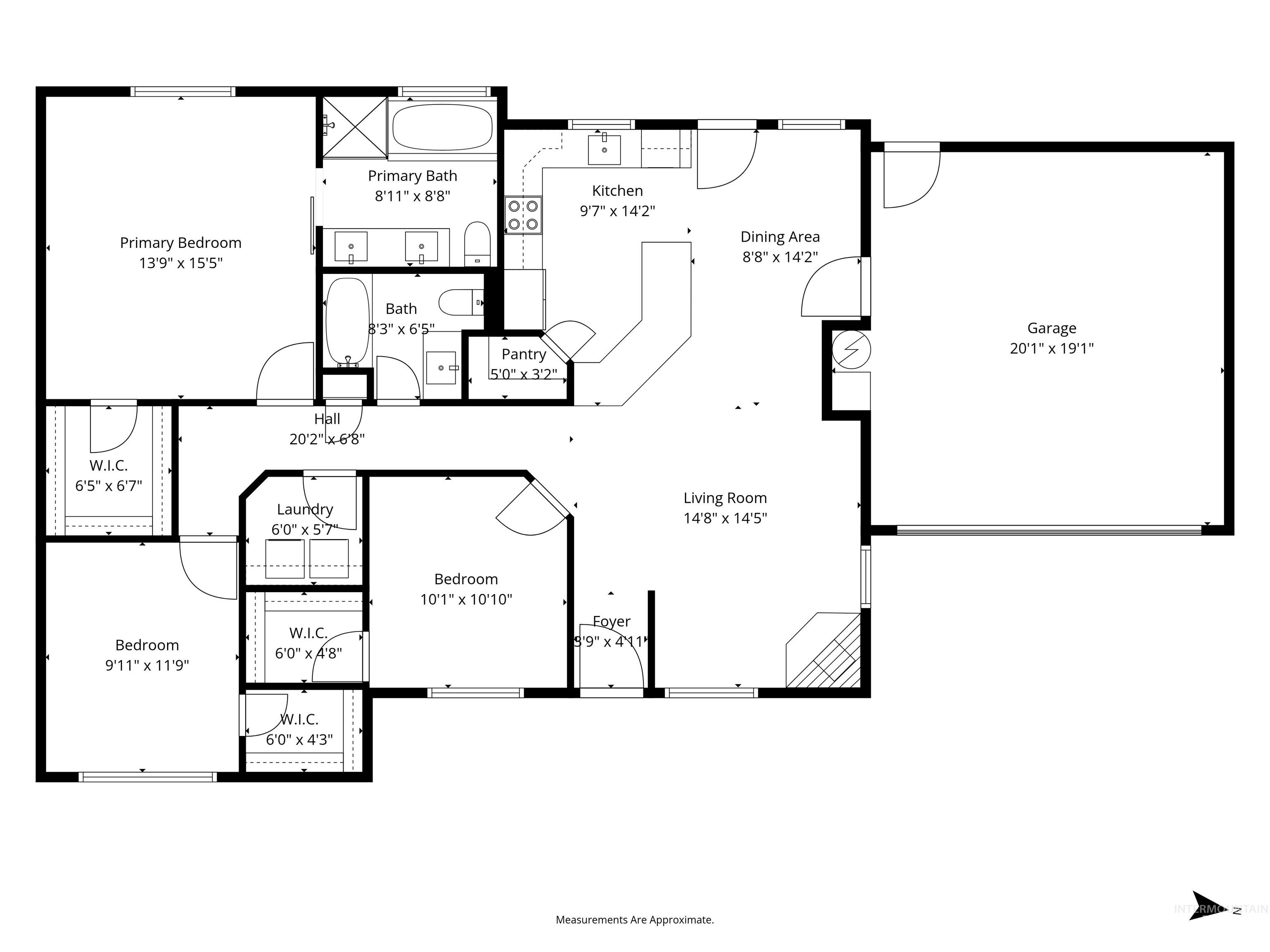 View of home floor plan