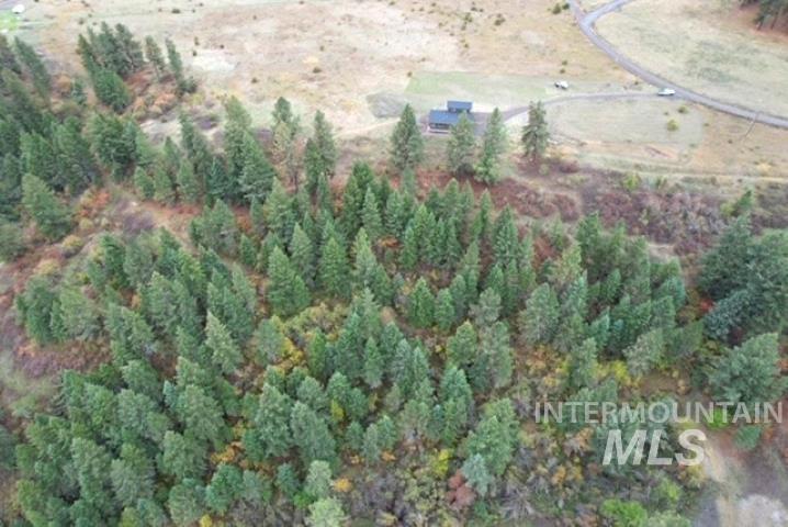 Aerial overview of property's location