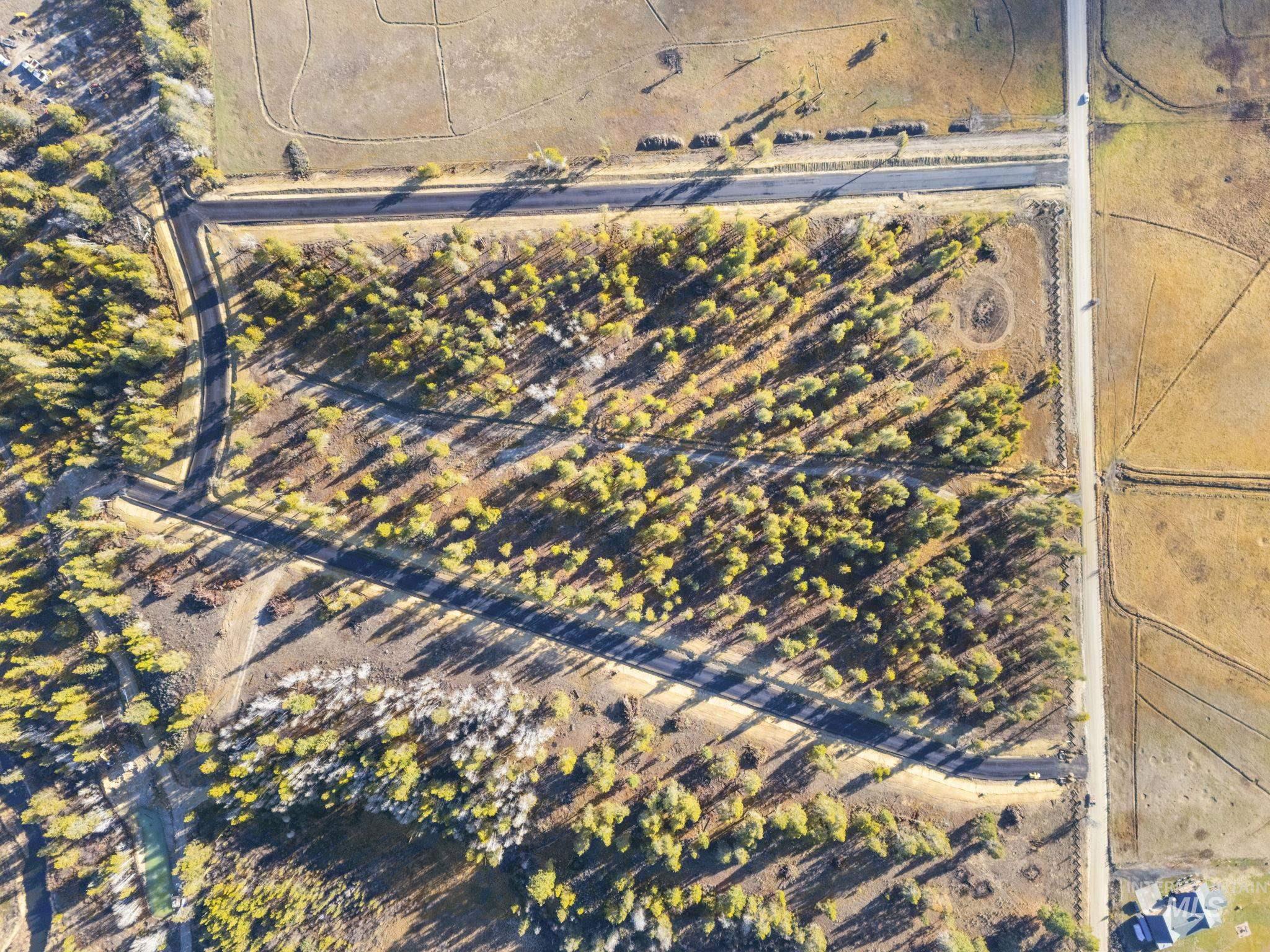 Aerial overview of property's location