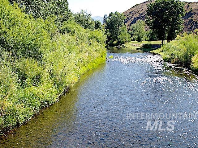 Water view featuring mountains