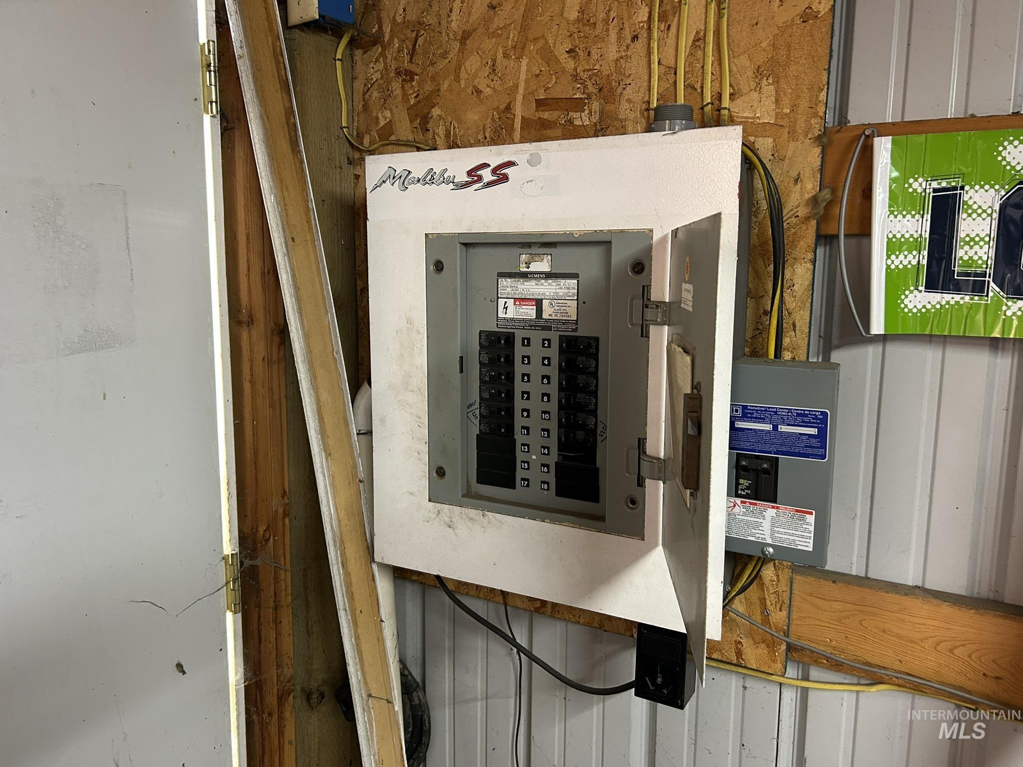 Utilities with electric panel