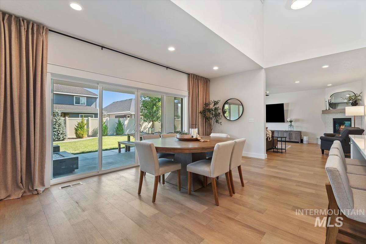 Dining area