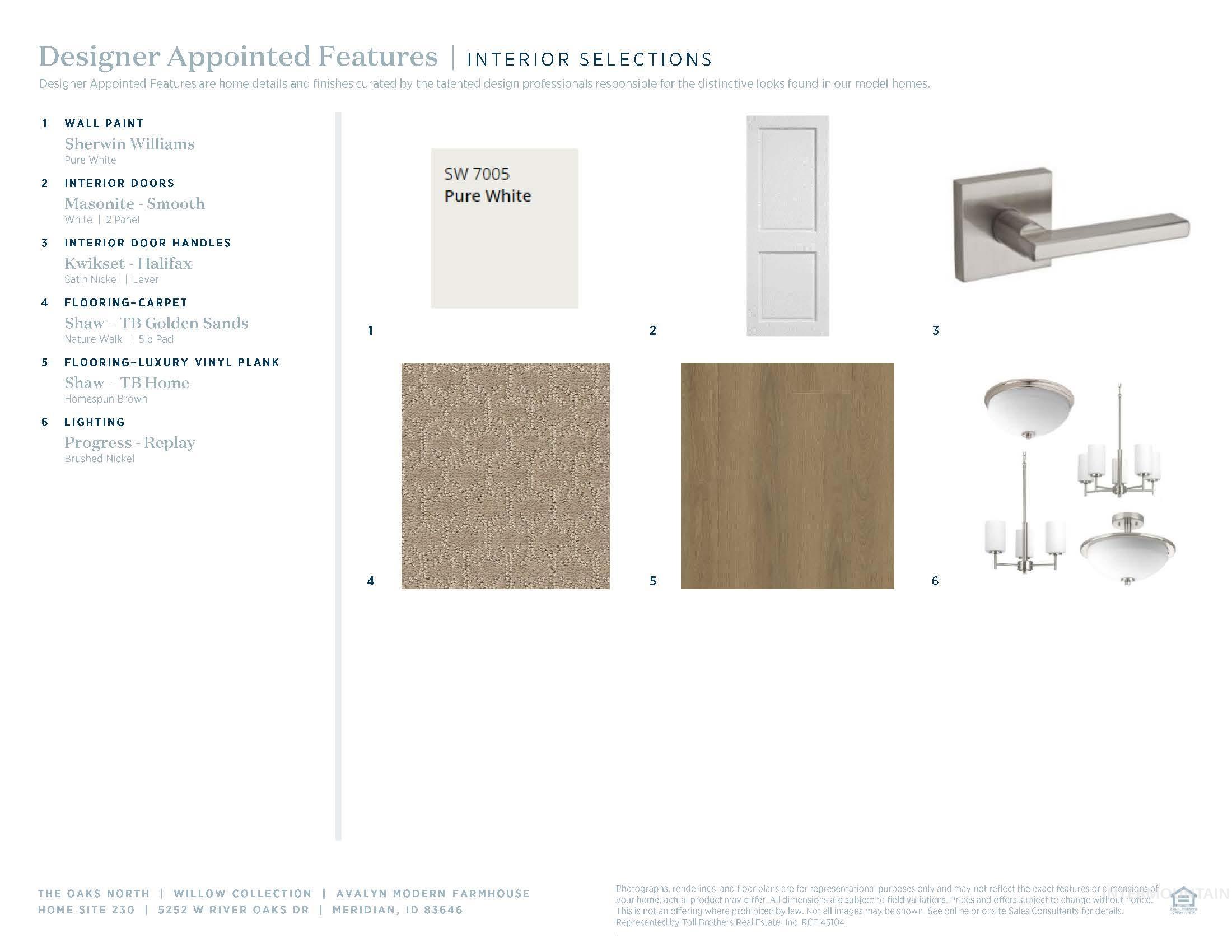 View of a document with a collage of images