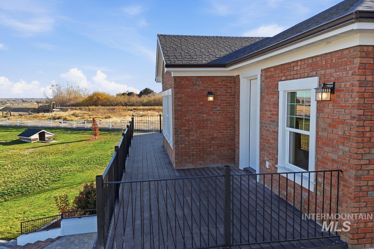 View of patio / terrace with a deck