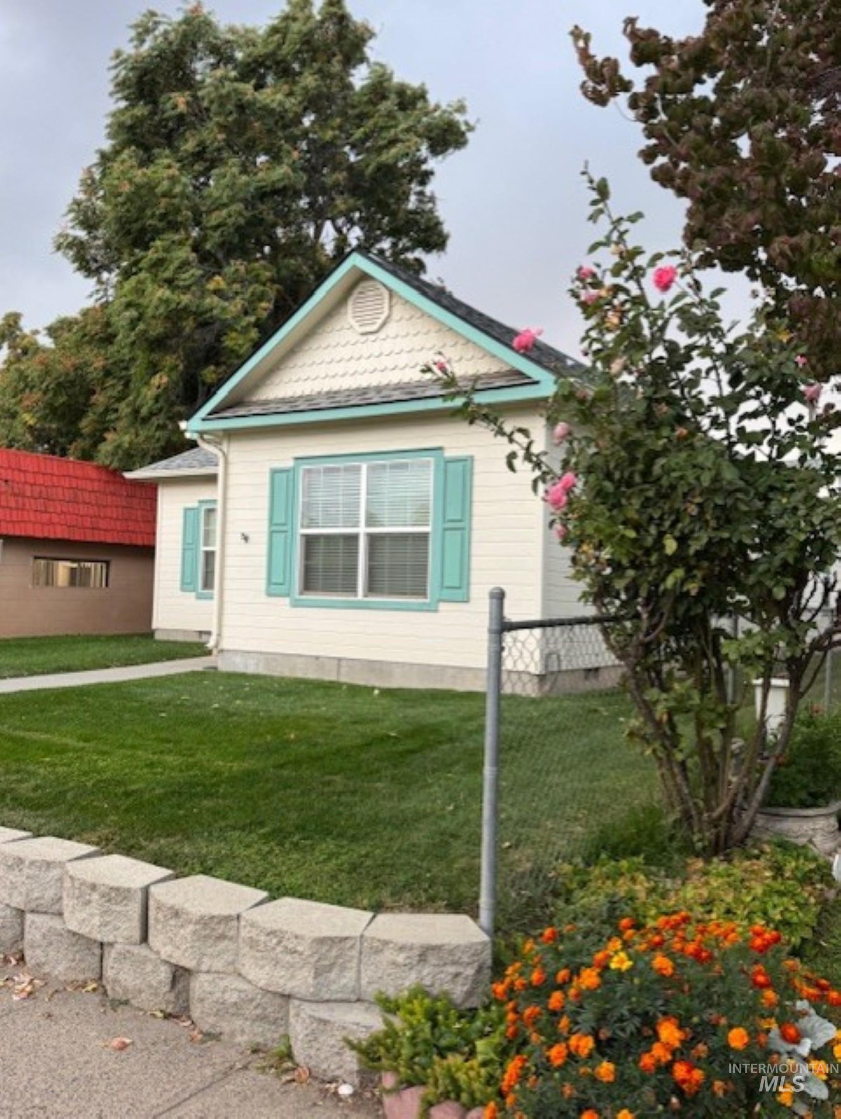 View of front of house featuring crawl space
