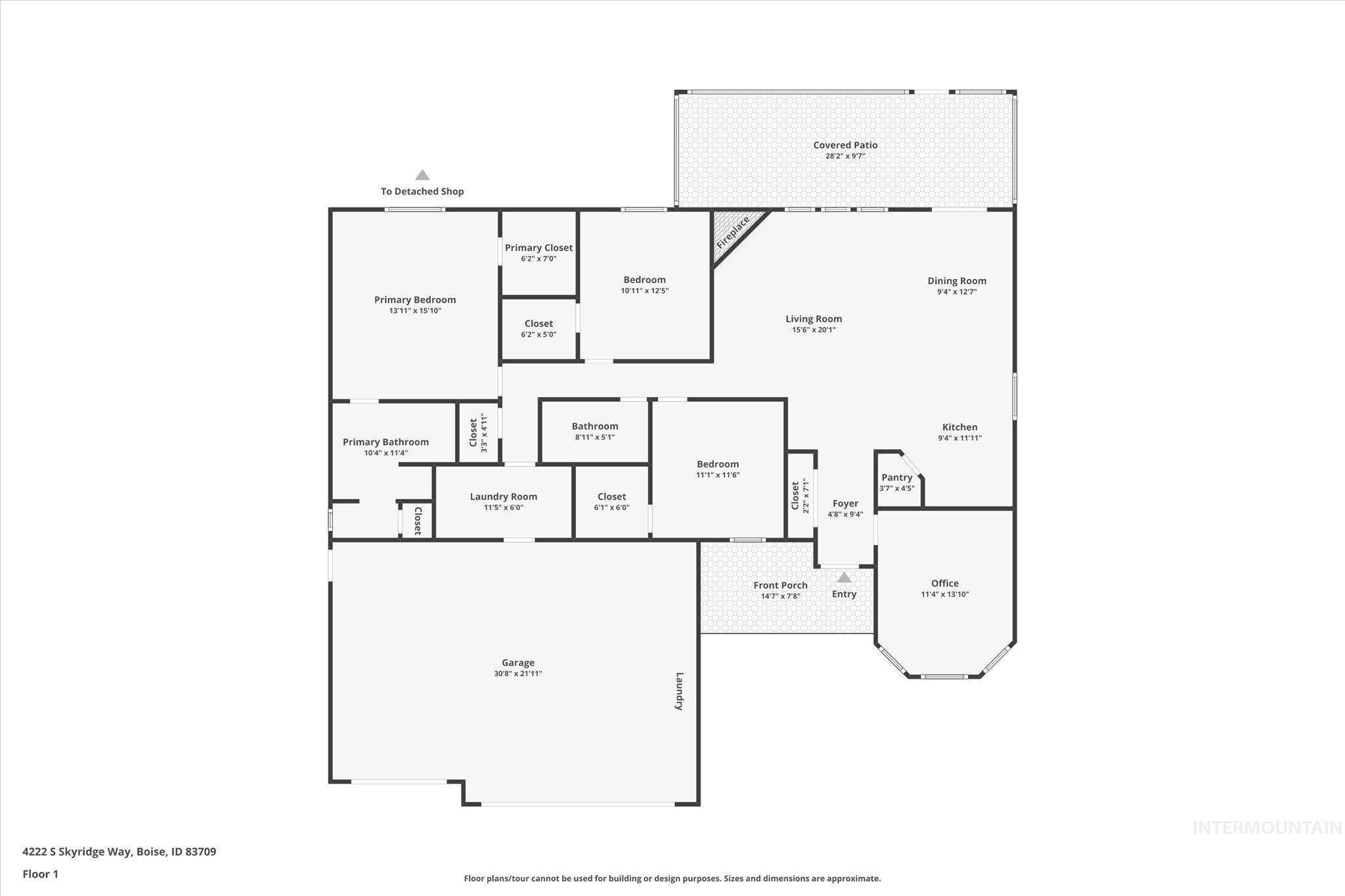 View of home floor plan