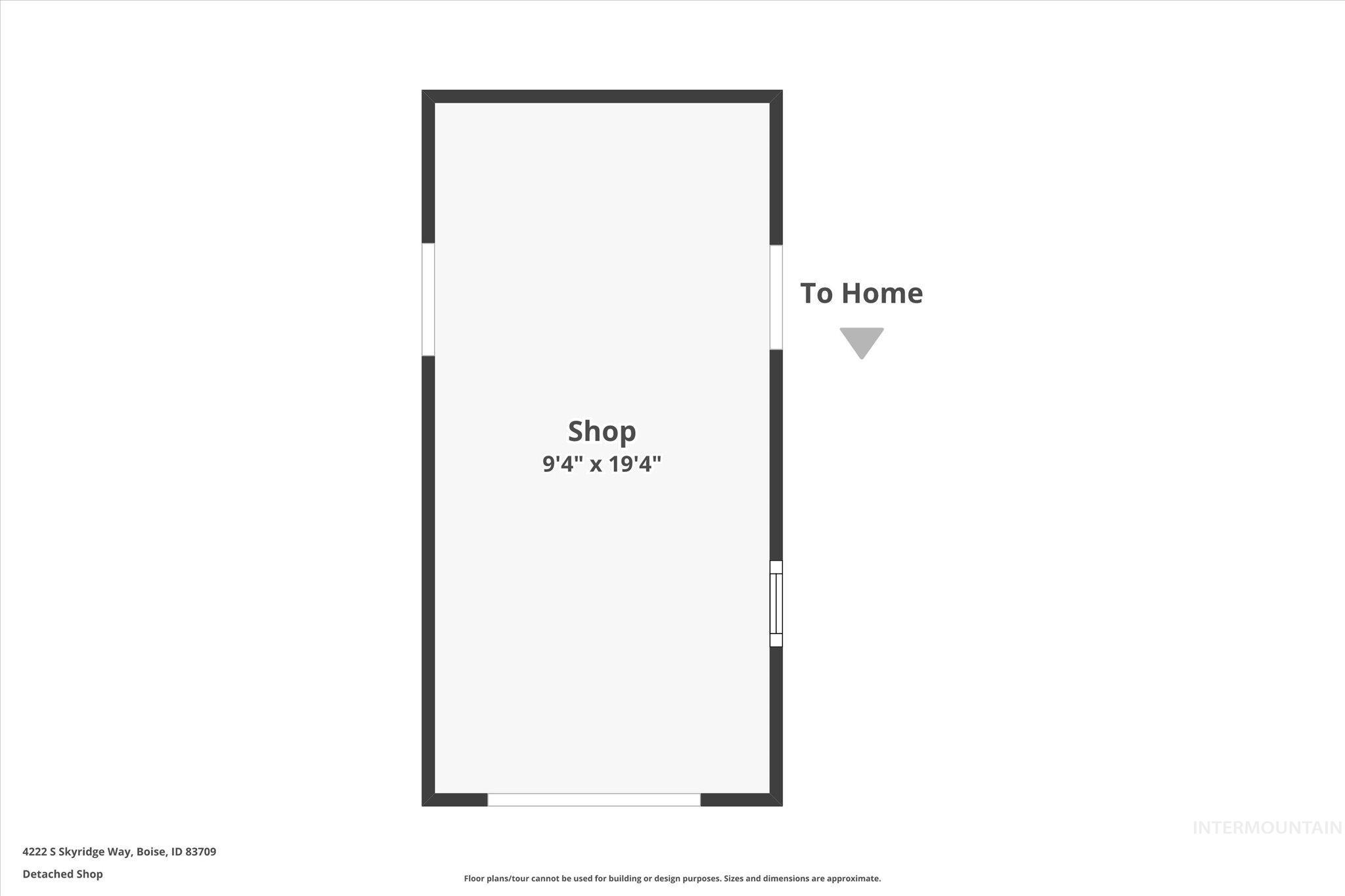View of floor plan / room layout