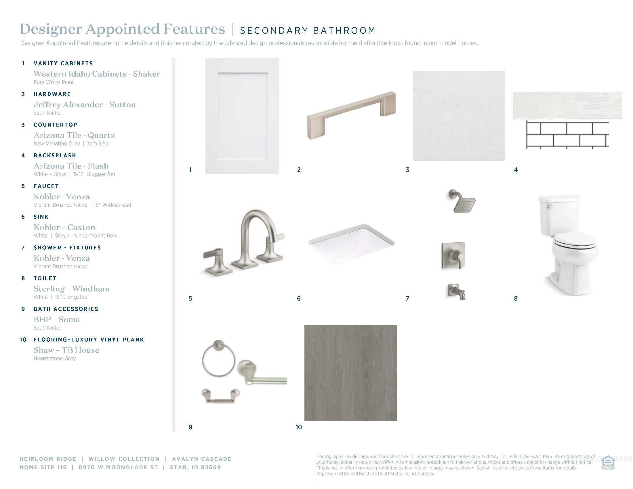 View of a document with a collage of images