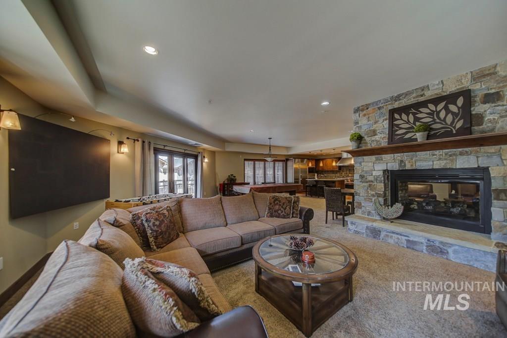 Located in Residence 206 on the second floor. The Clubhouse is a great gathering area for the residents and their friends.