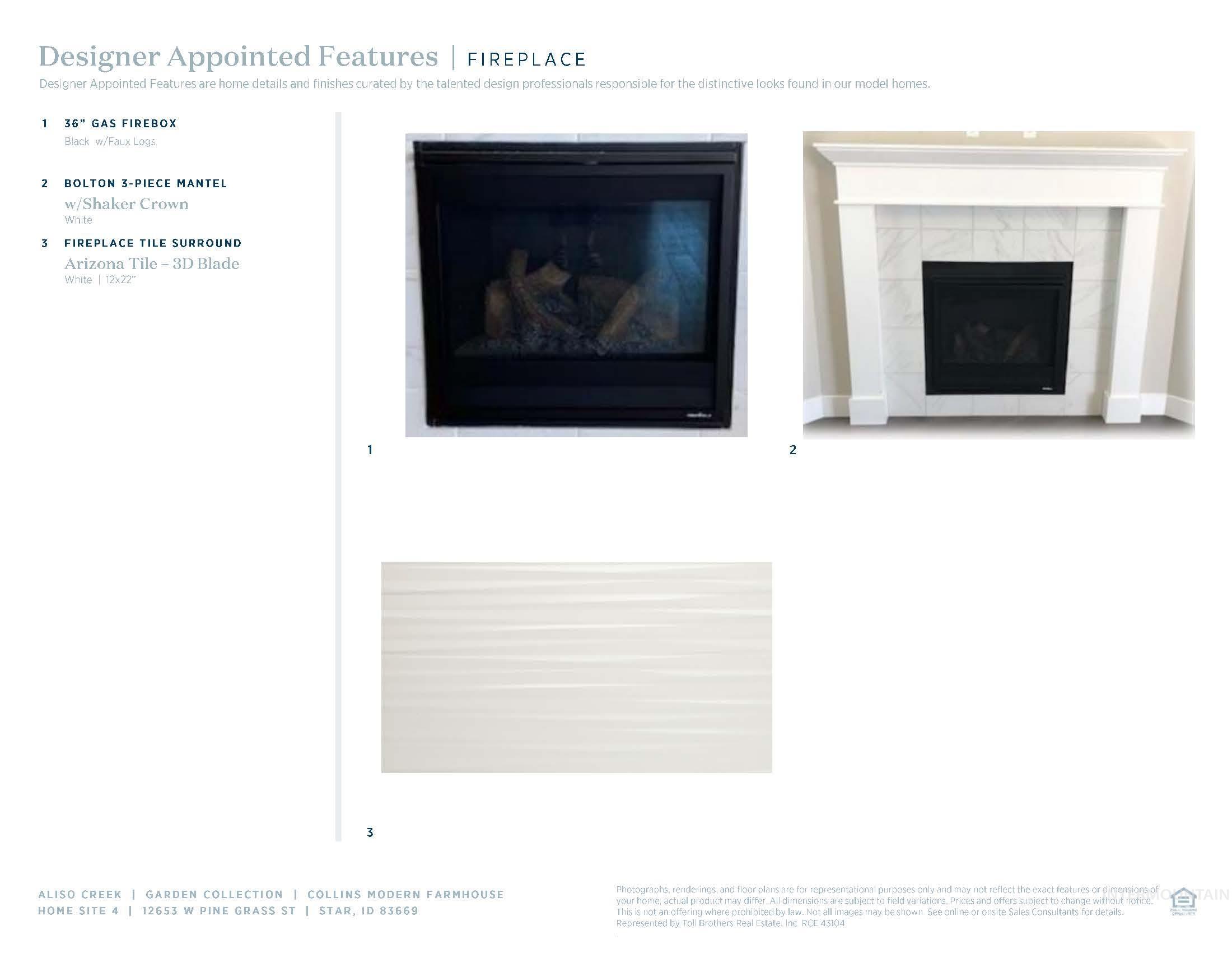 View of miscellaneous listing collateral