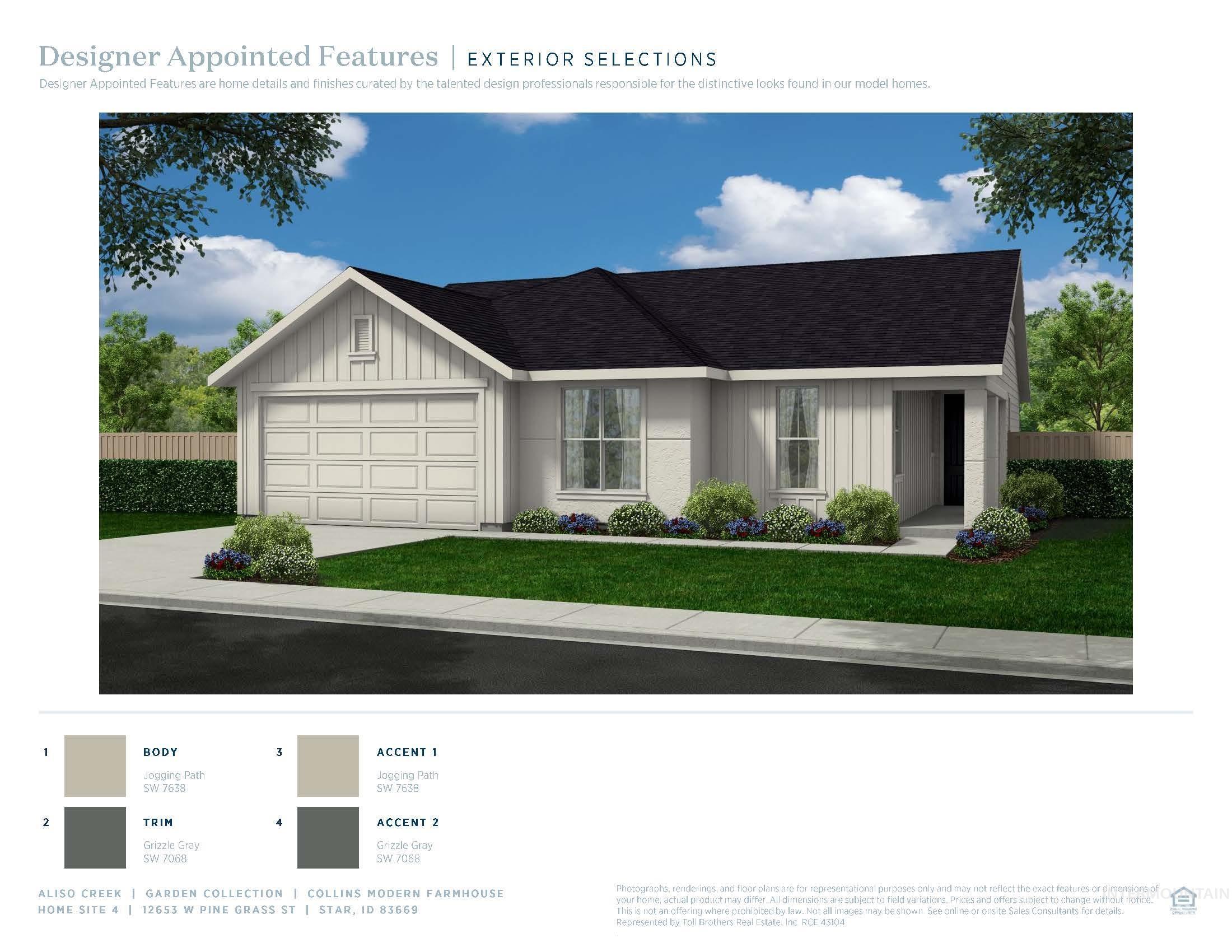 View of miscellaneous listing collateral