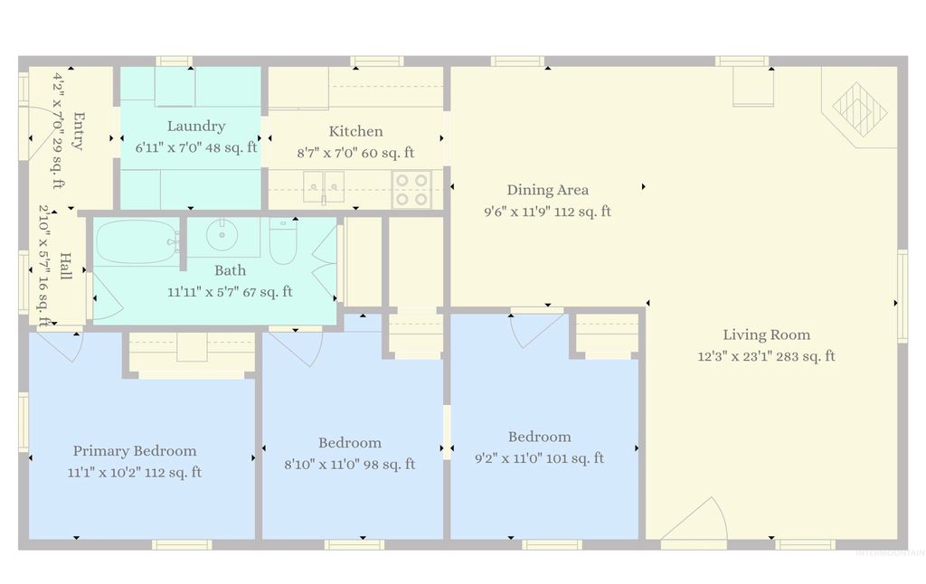 Photo of 1319 W Flamingo Ave, Nampa, ID 83651 (MLS # 98976352)