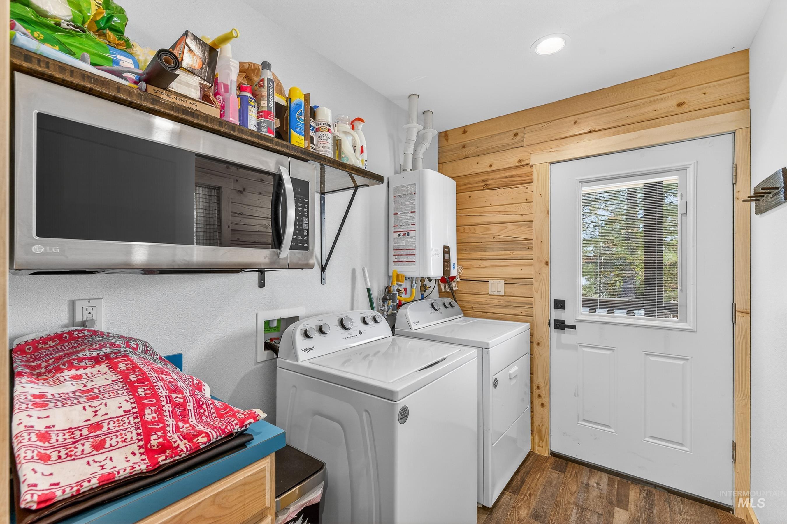 Accessed from the wraparound porch