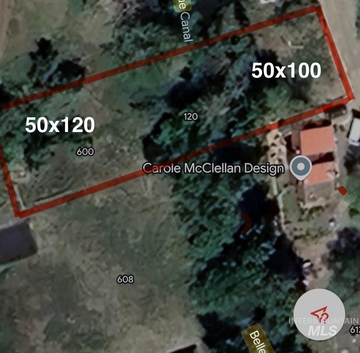 Map / location featuring property boundaries highlighted