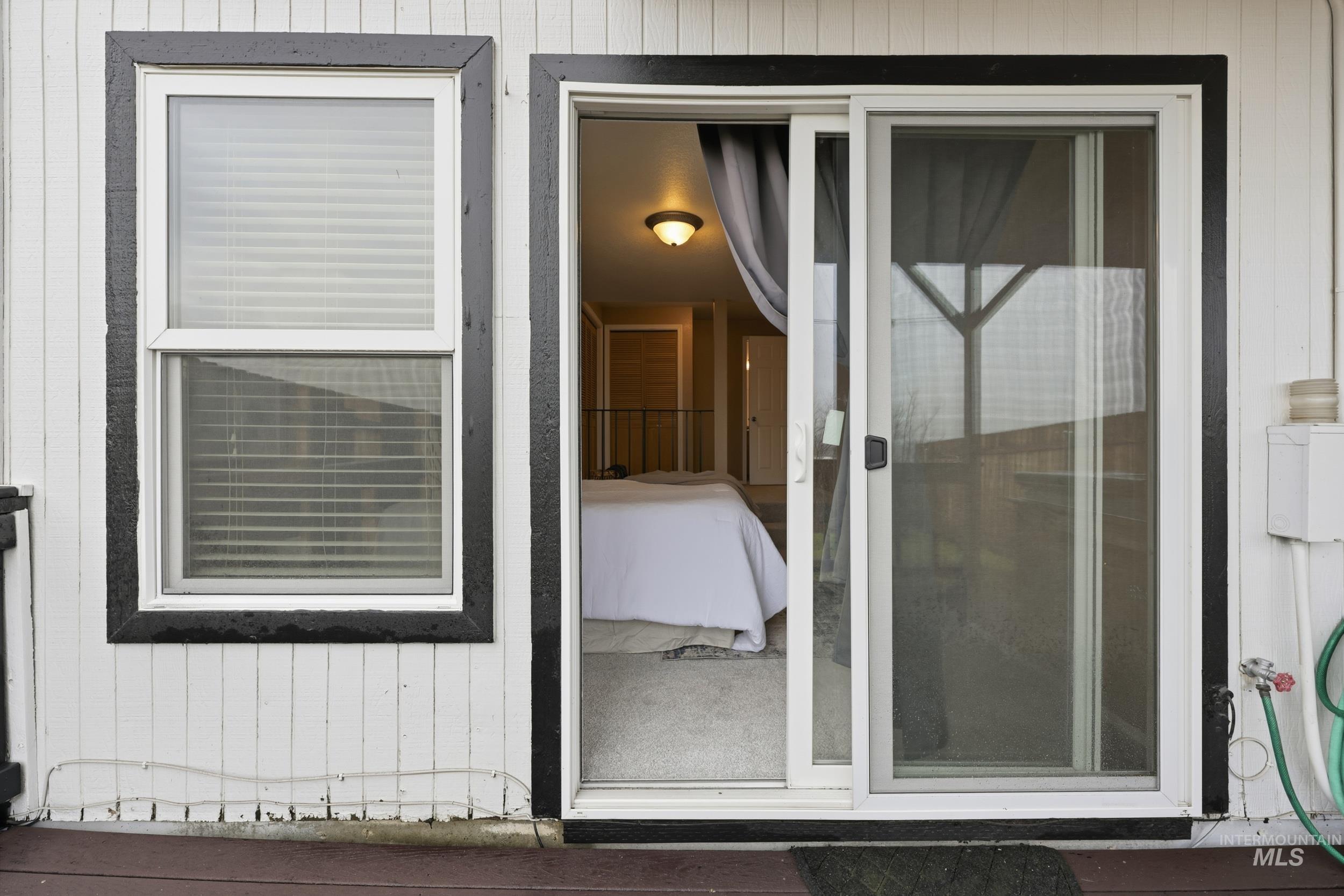 View of exterior entry