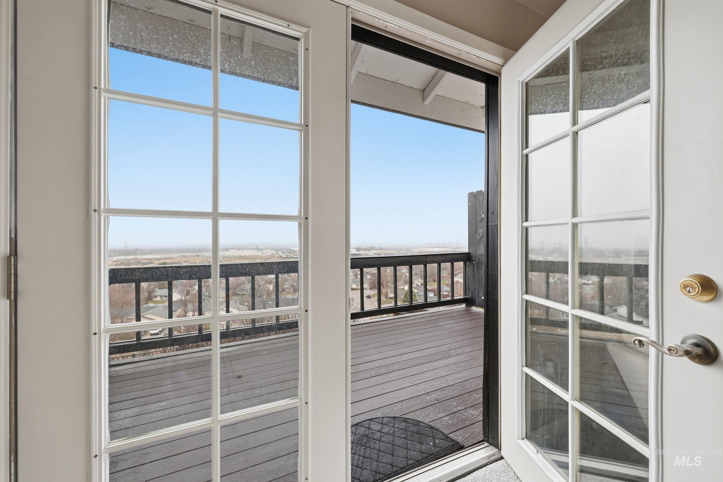 View of doorway to outside