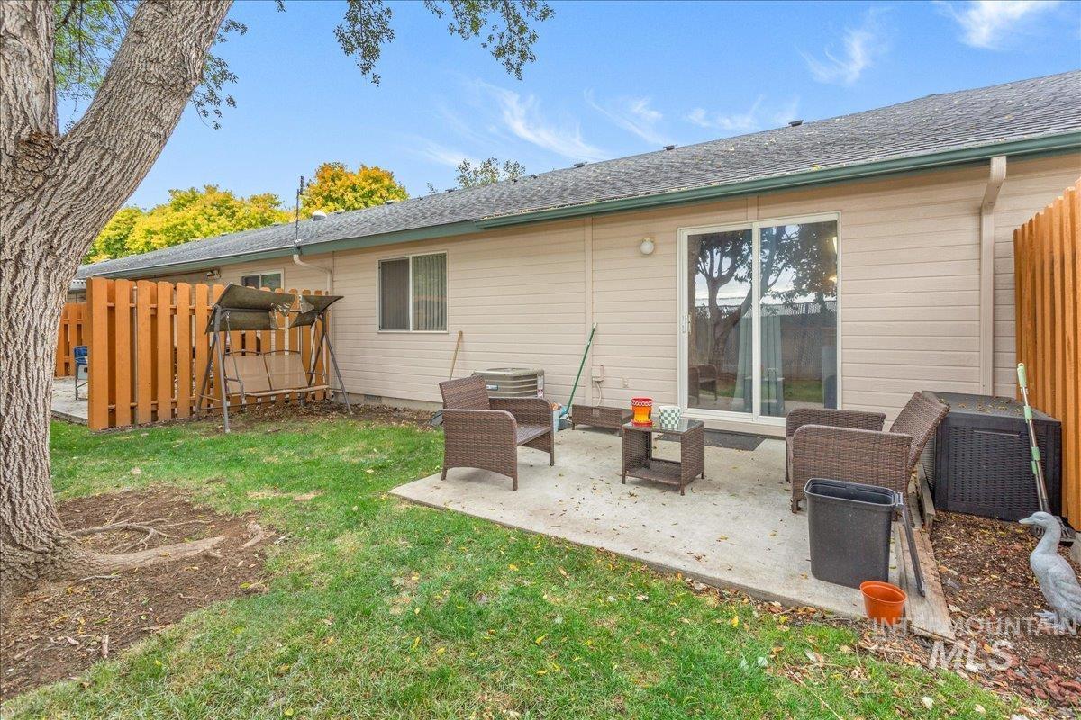 Back of house featuring a patio