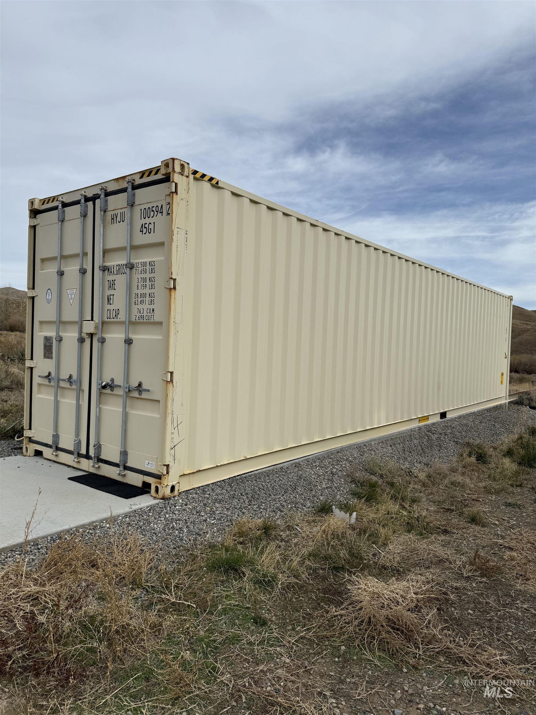 40 ft HC container