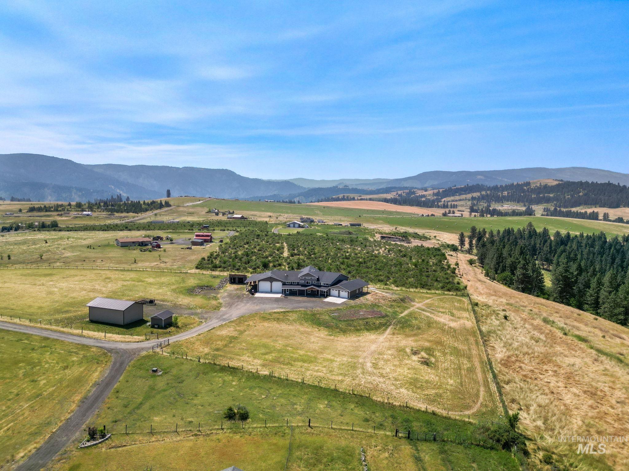 View of rural area featuring mountains