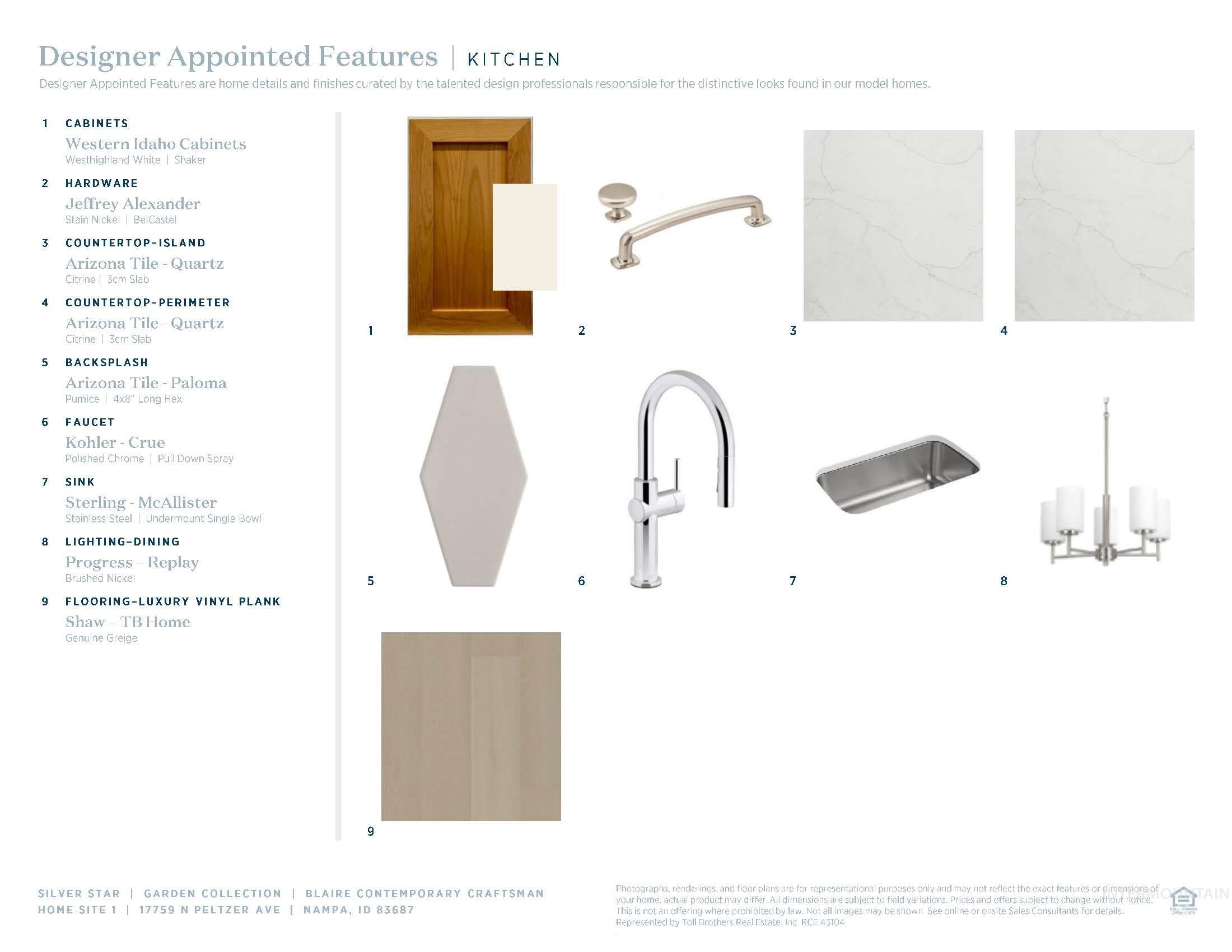 View of a document with a collage of images