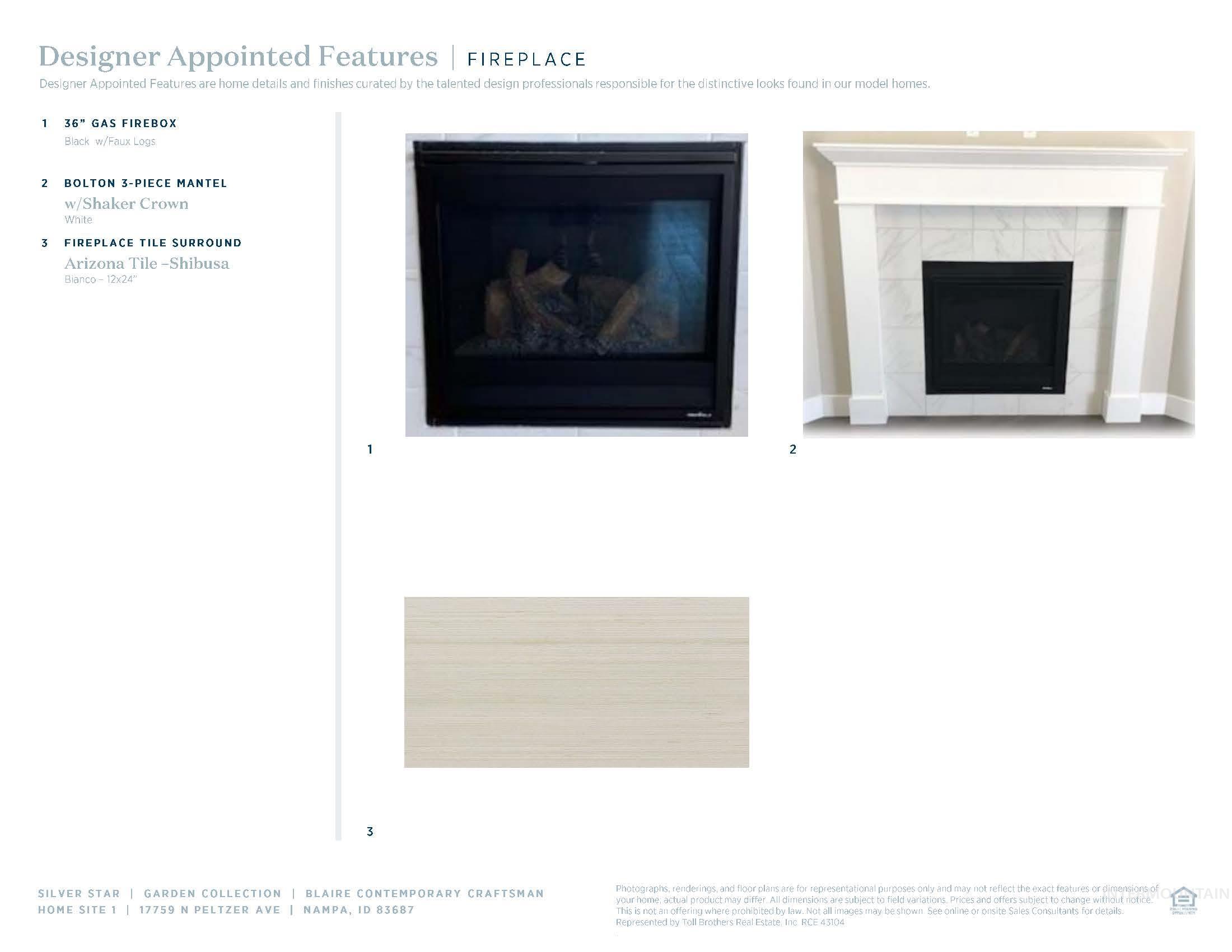 View of a document with a collage of images