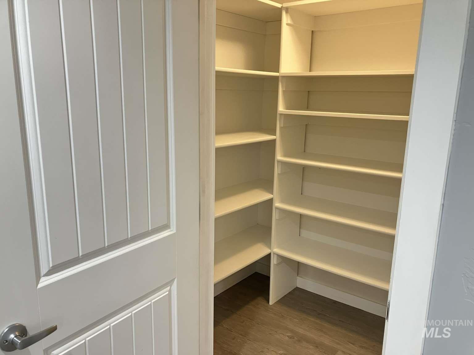 View of storage area