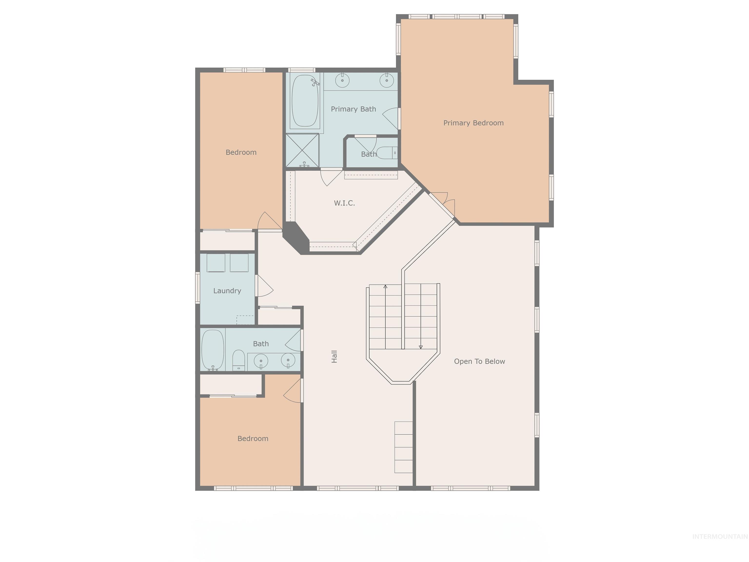 View of floor plan / room layout
