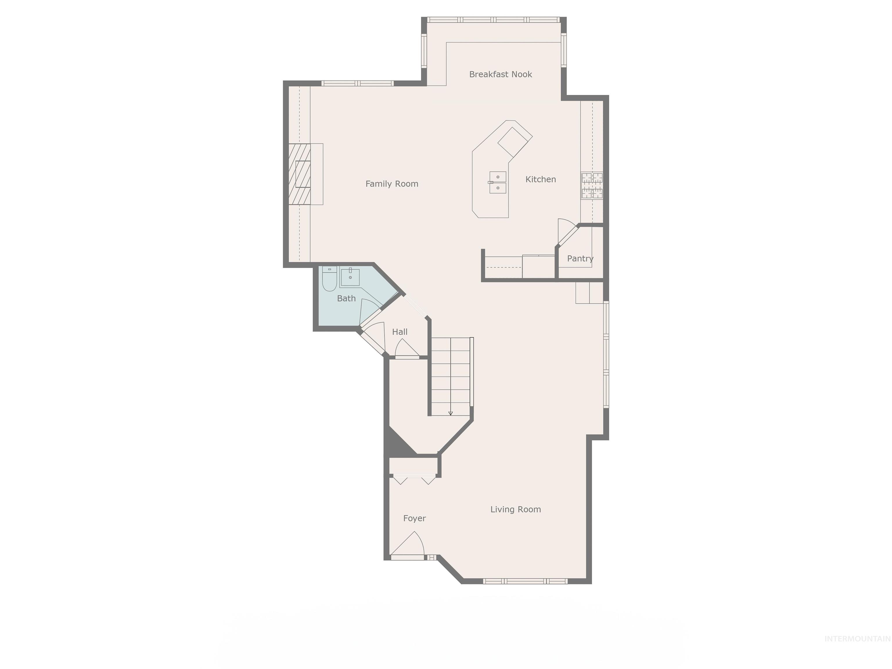 View of home floor plan