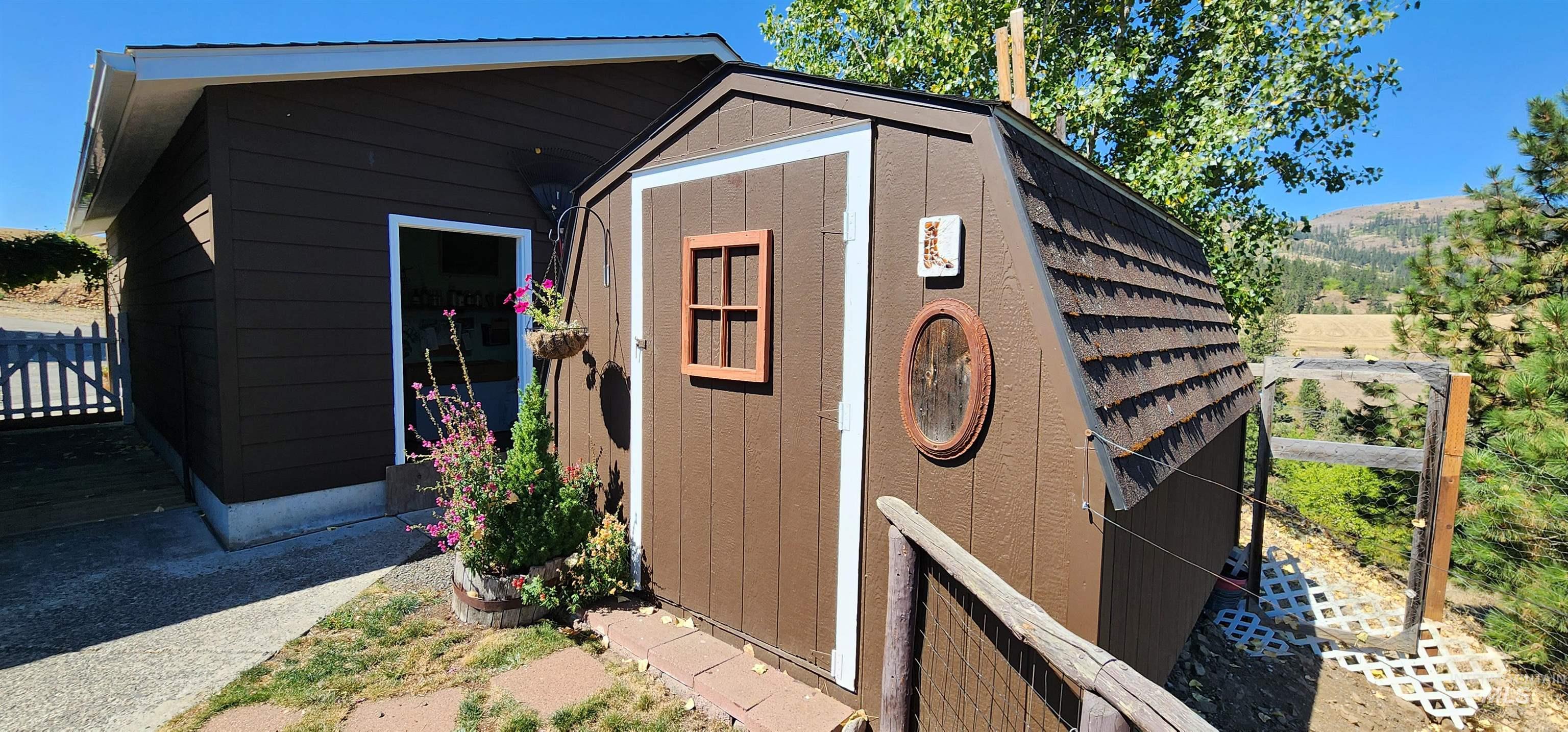 View of shed