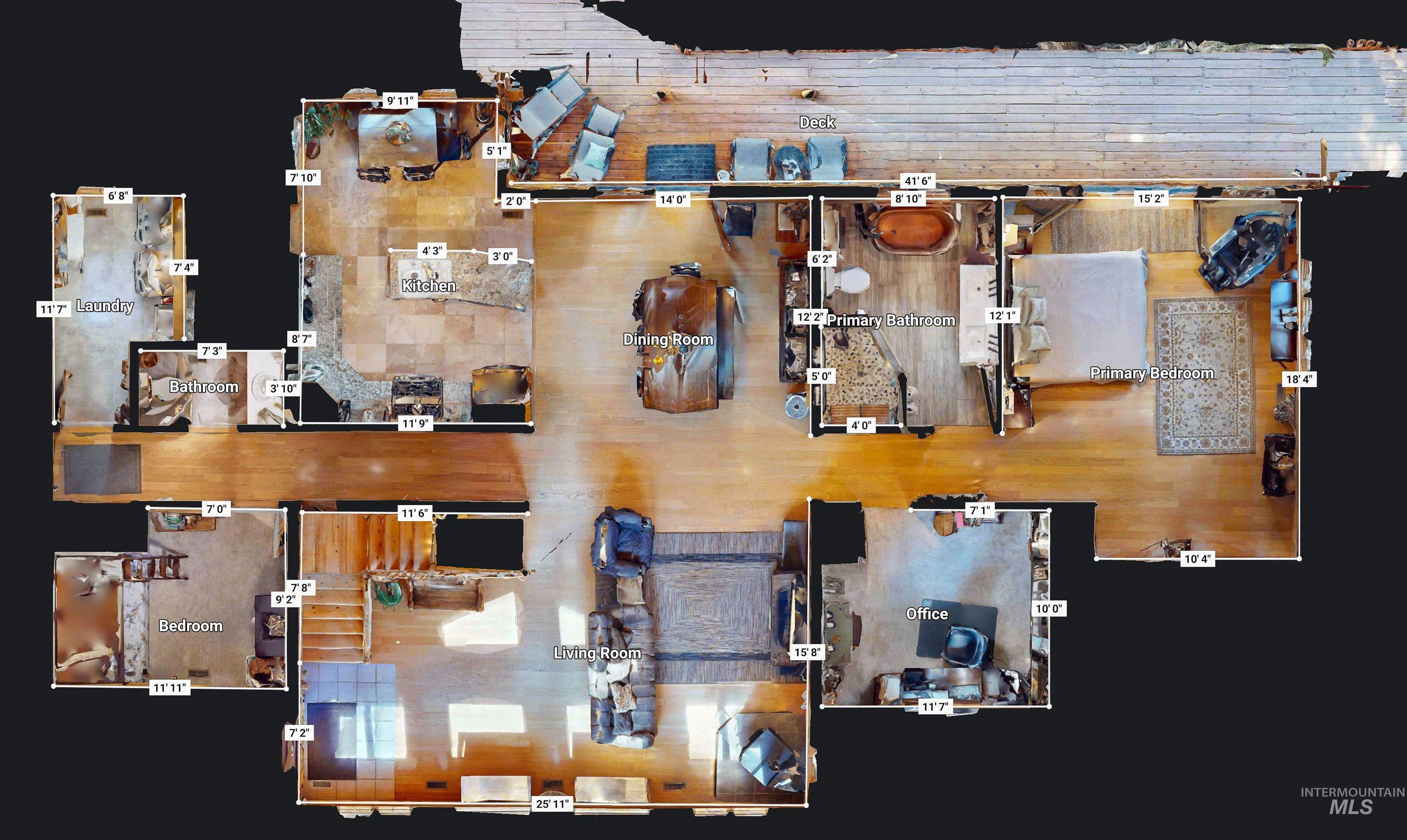 View of room layout