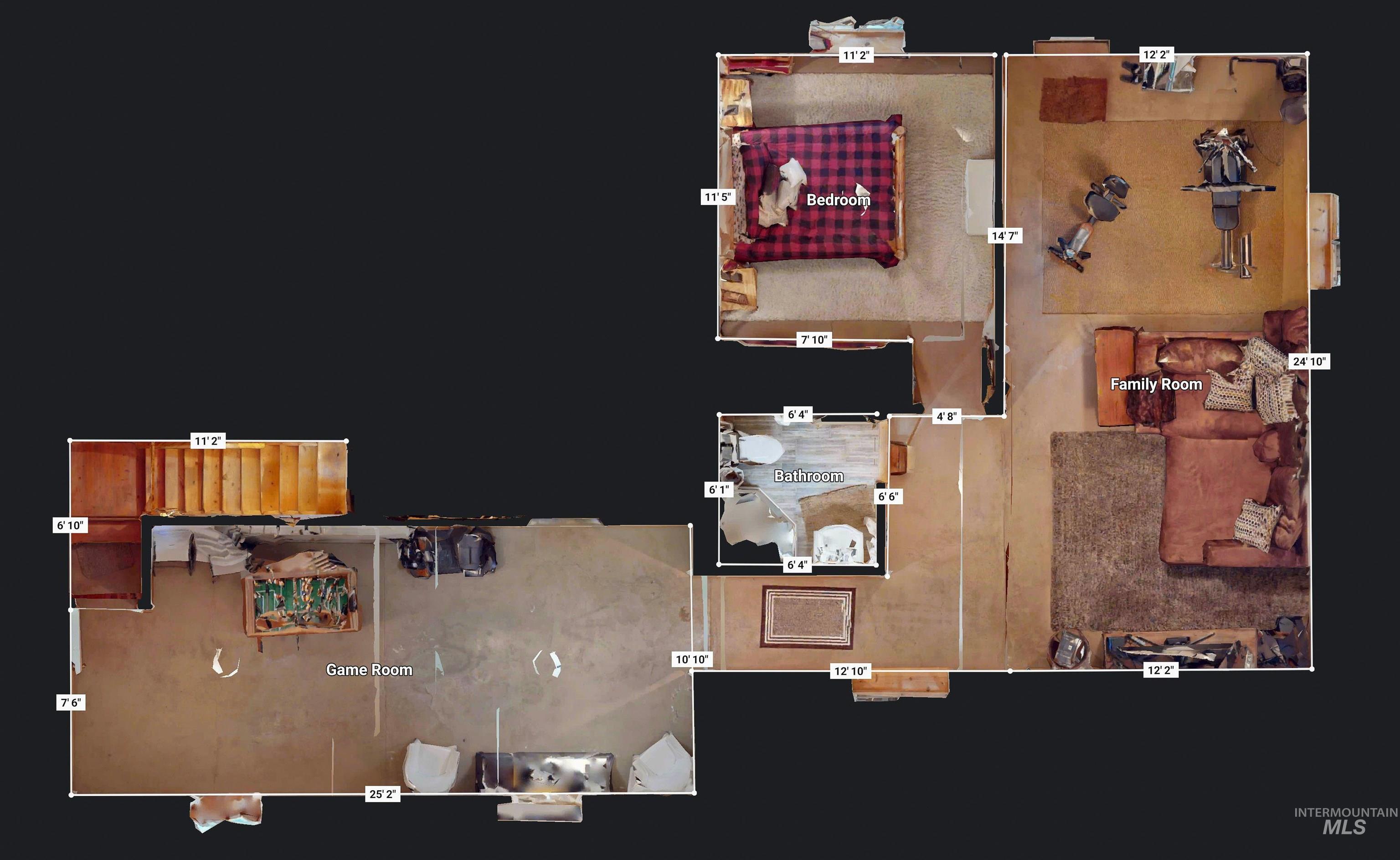 View of floor plan / room layout