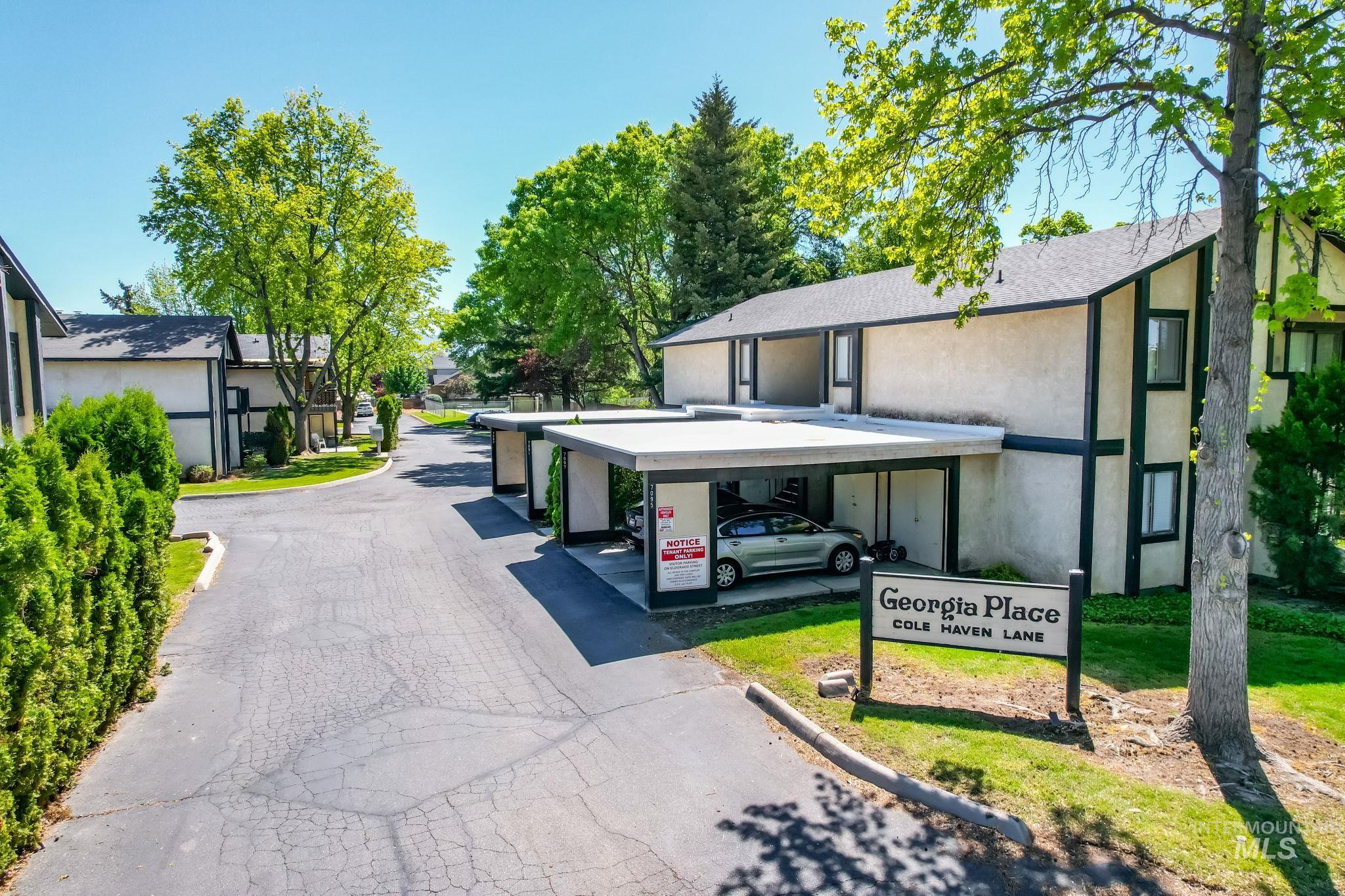 View of asphalt street