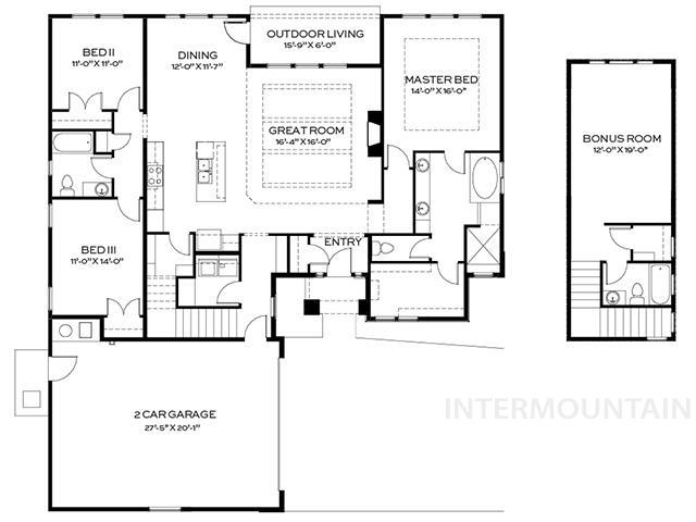 View of room layout