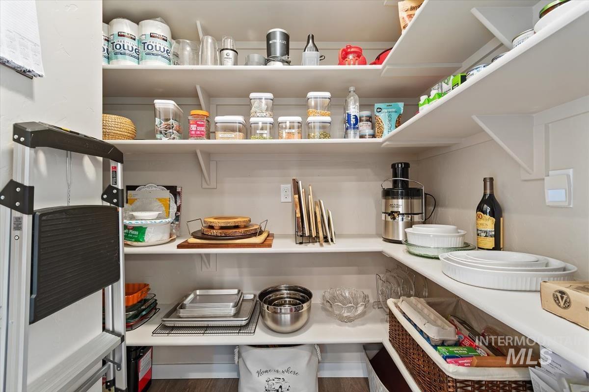 View of storage area