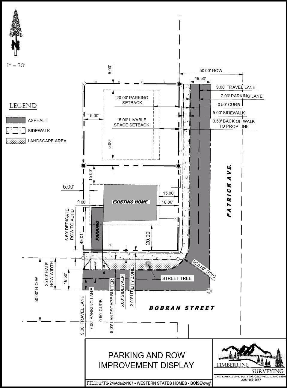 Survey map / technical document