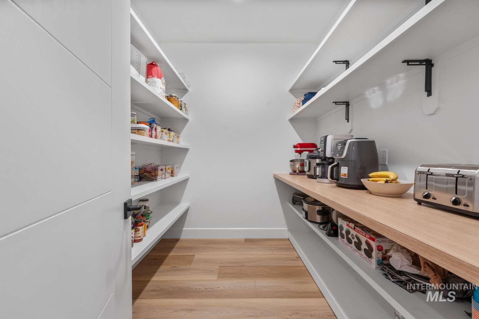 View of storage area