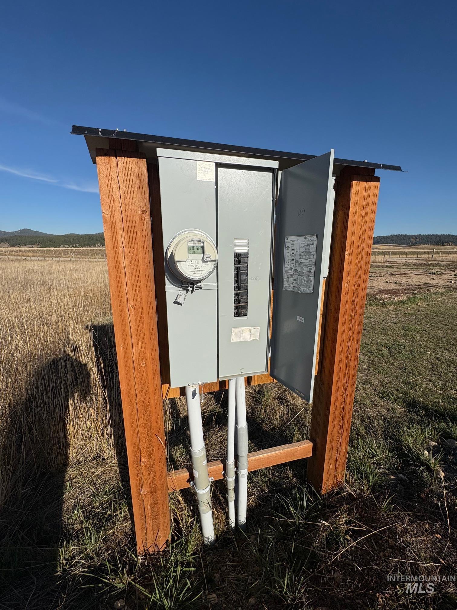 Exterior view of electric panel