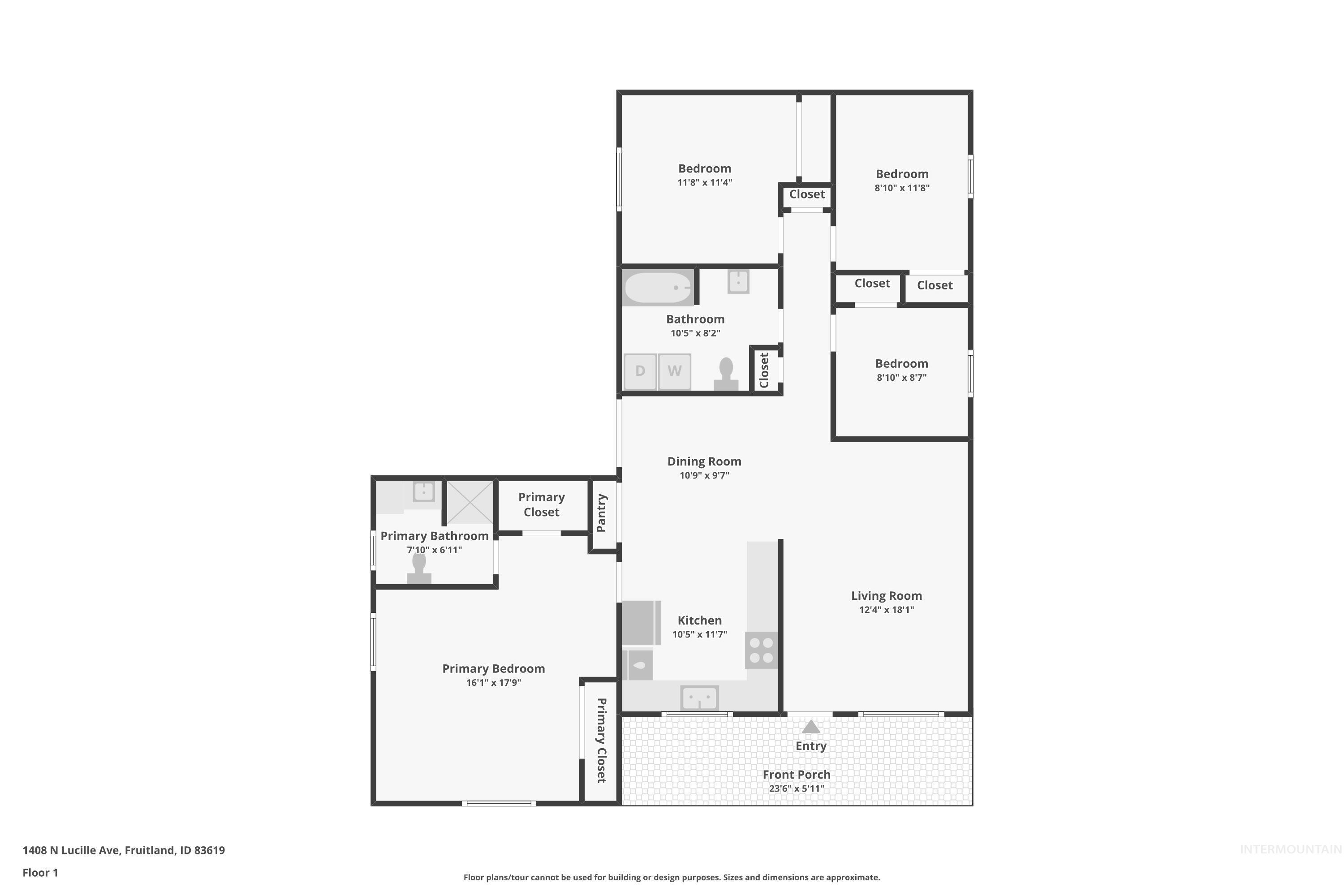 View of home floor plan
