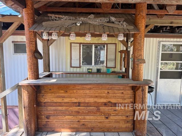 View of patio / terrace with a deck