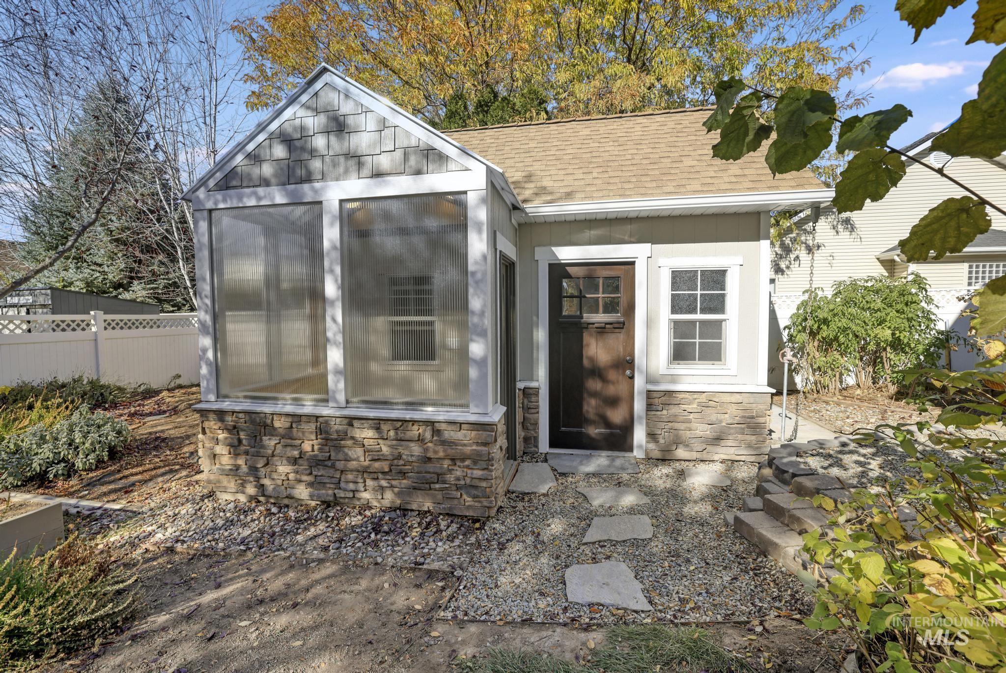 View of outdoor structure