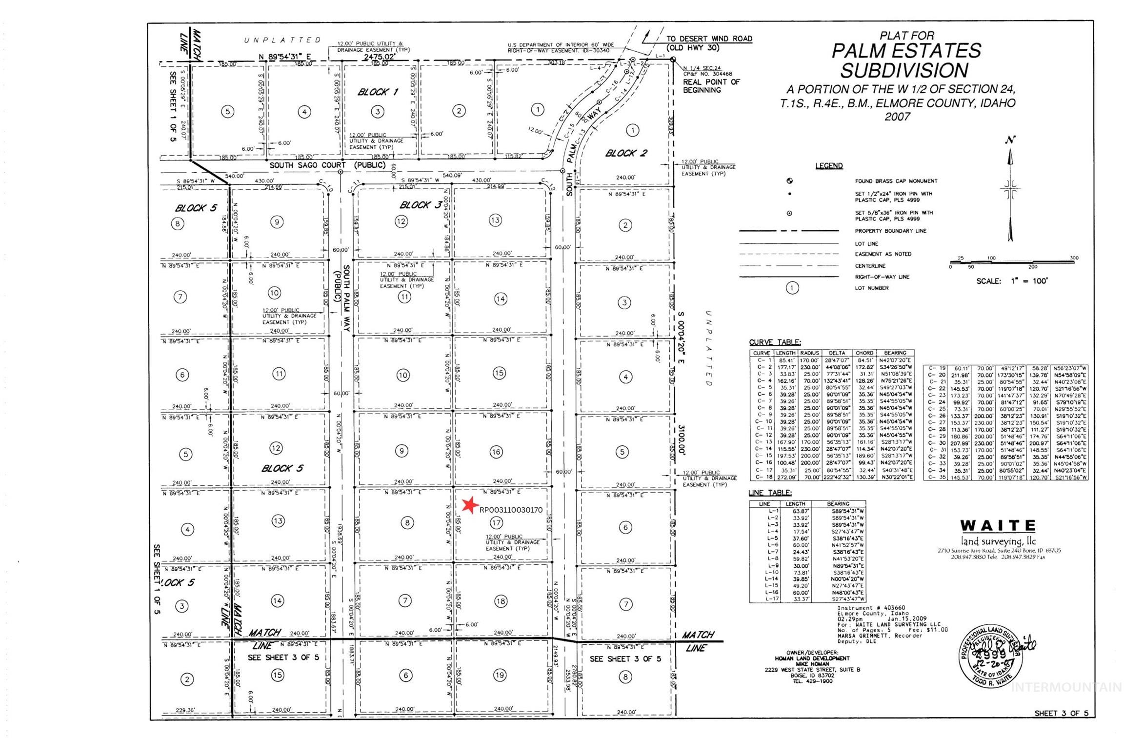 Lot 17/Blk 3 S Palm Way