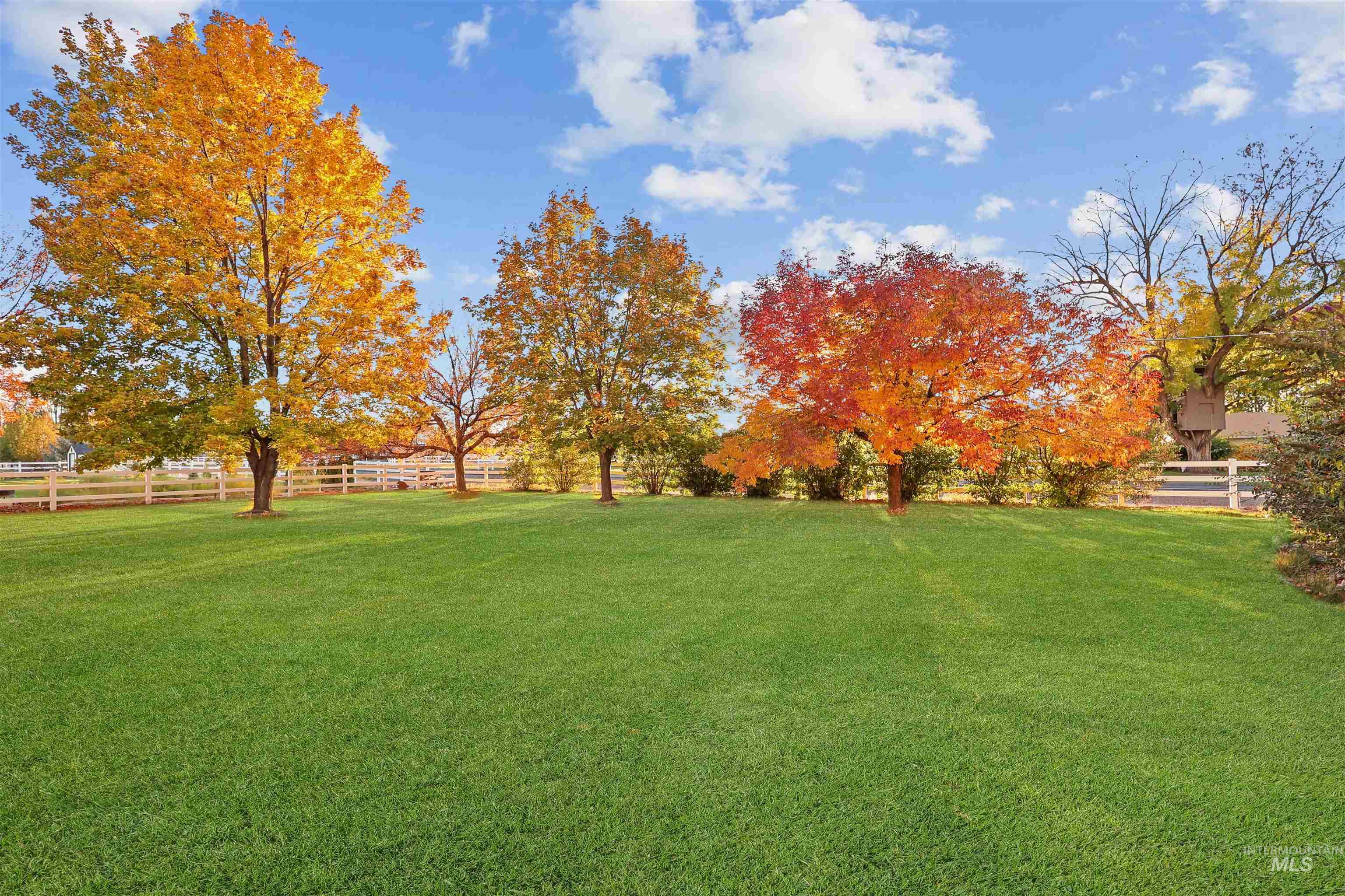 View of yard featuring a view of rural / pastoral area