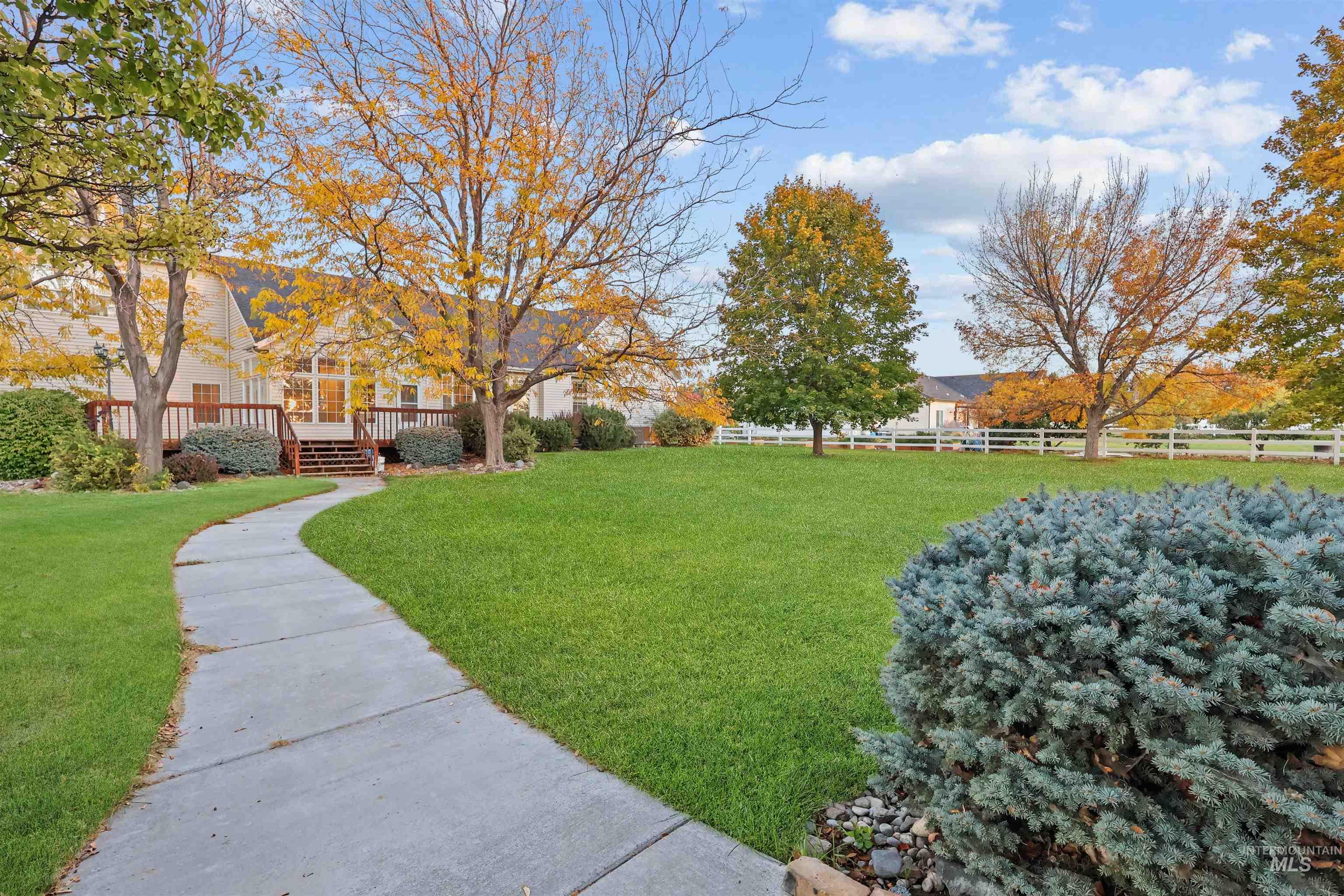 View of property's community with a deck